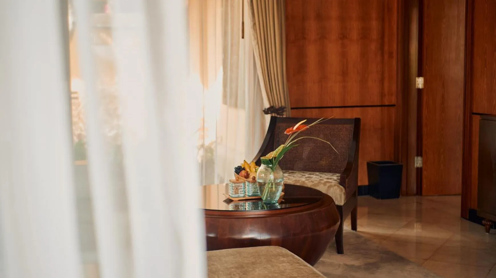 Seating area in AYANA Villas Bali