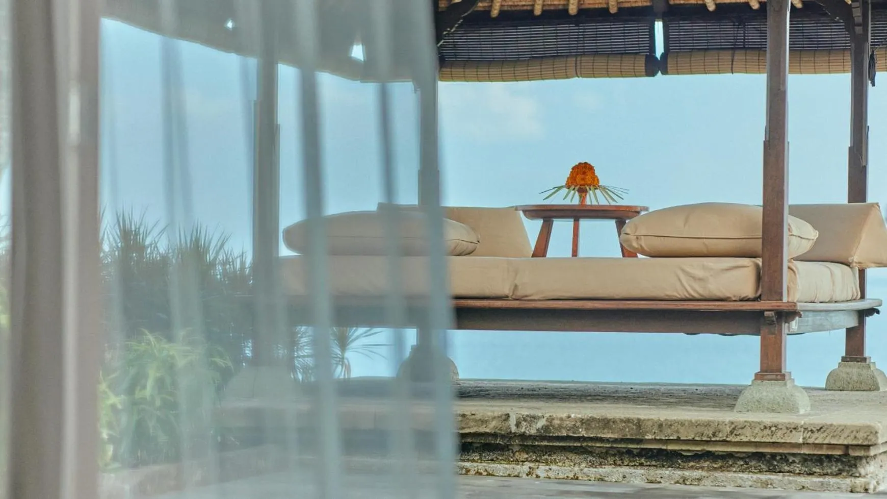 Seating area in AYANA Villas Bali