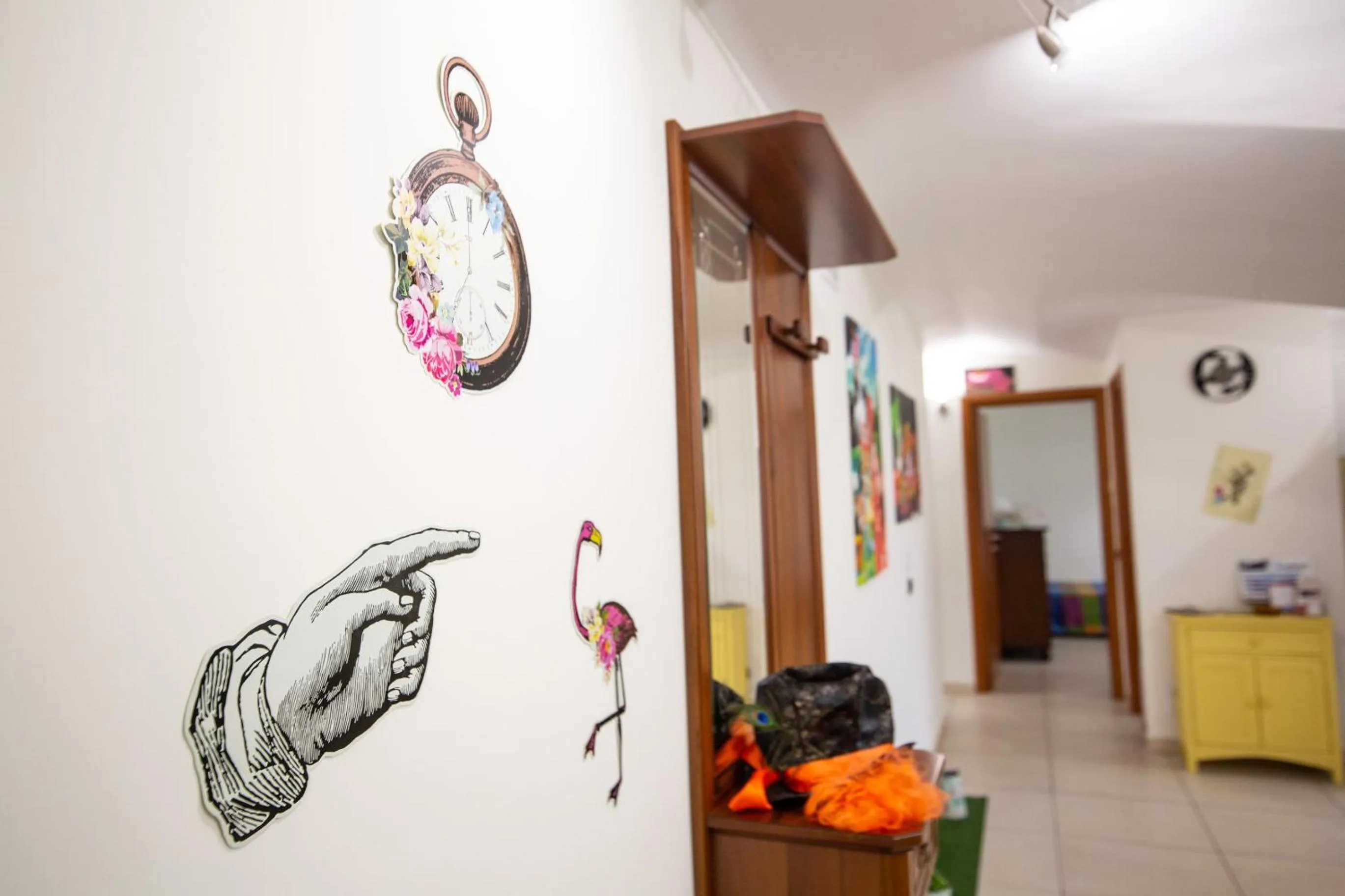 Decorative detail in B&B delle Meraviglie Salerno Hills