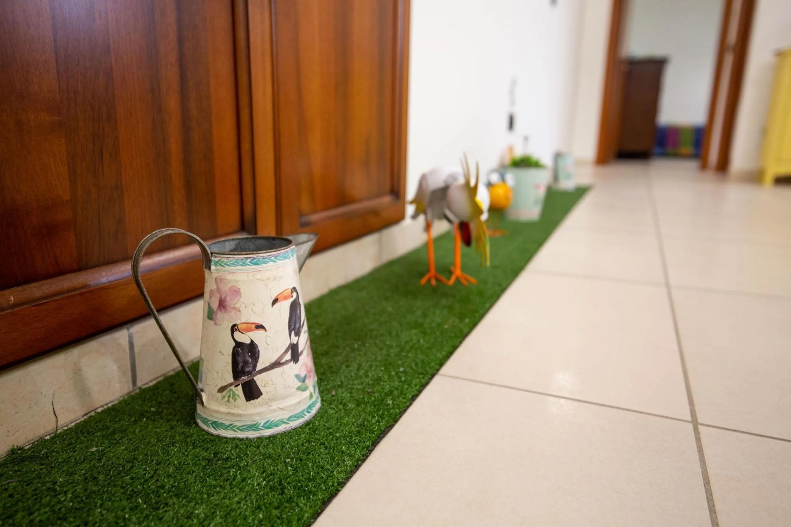 Decorative detail in B&B delle Meraviglie Salerno Hills