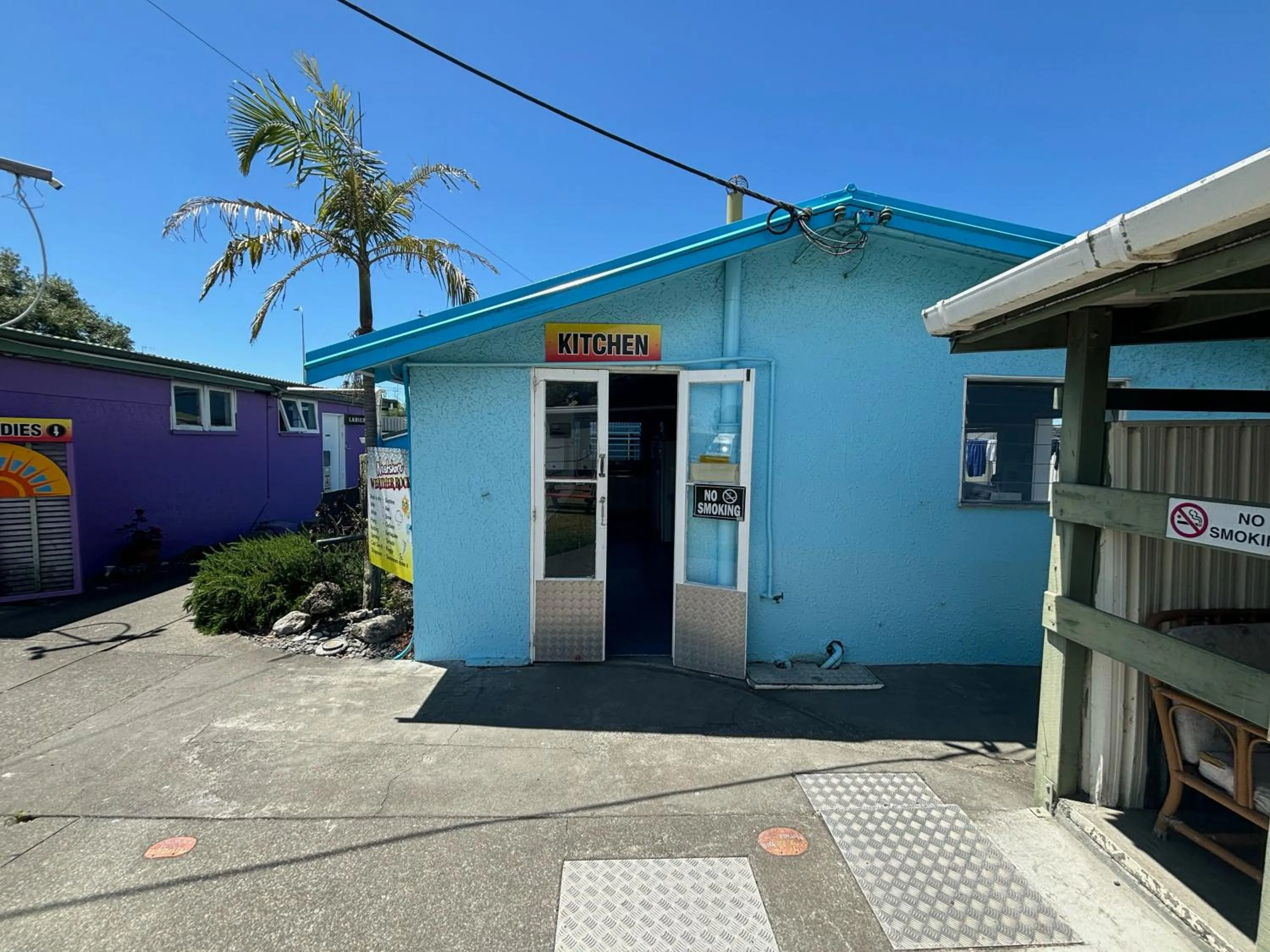 BBQ facilities in Westshore Holiday Park