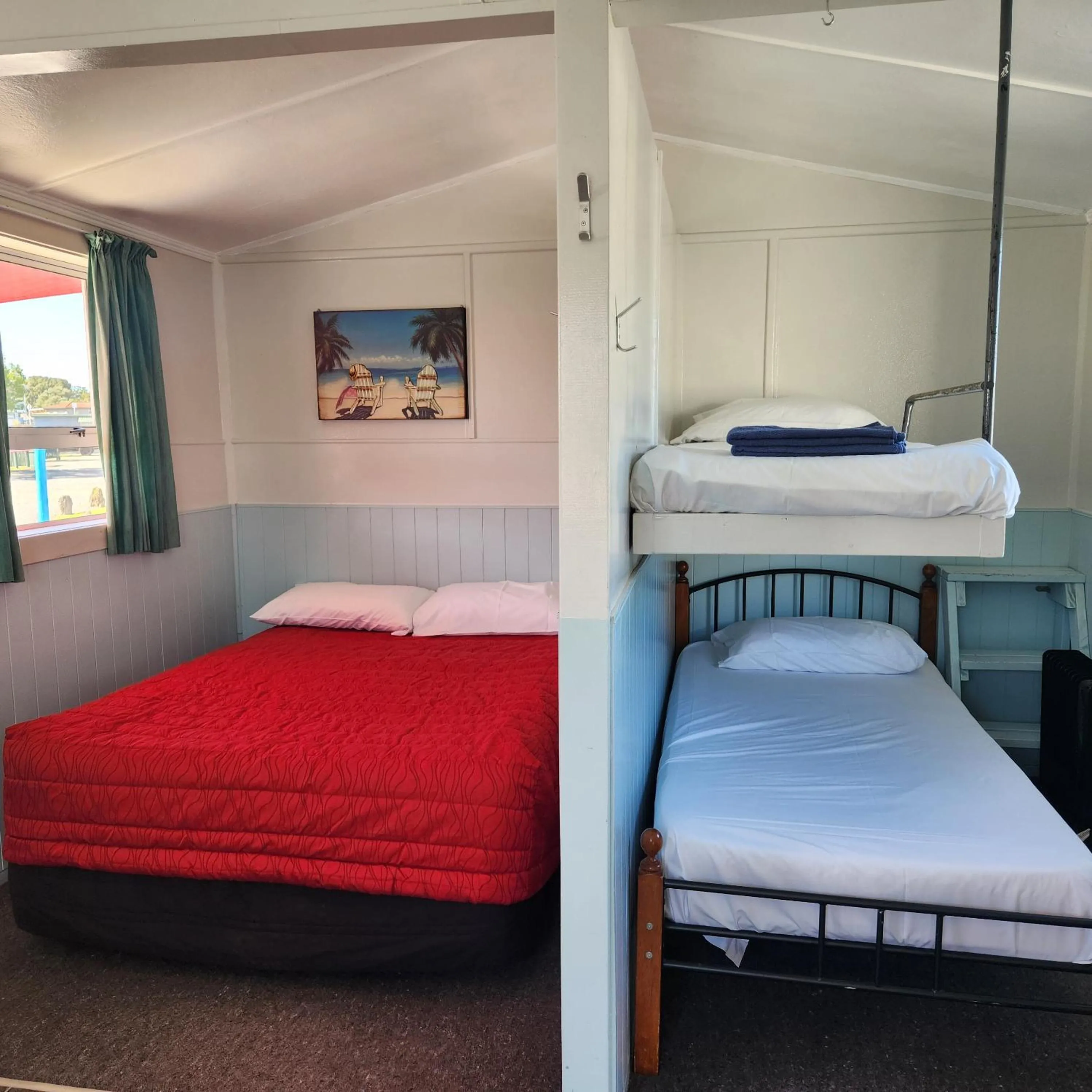 Bed in Westshore Holiday Park