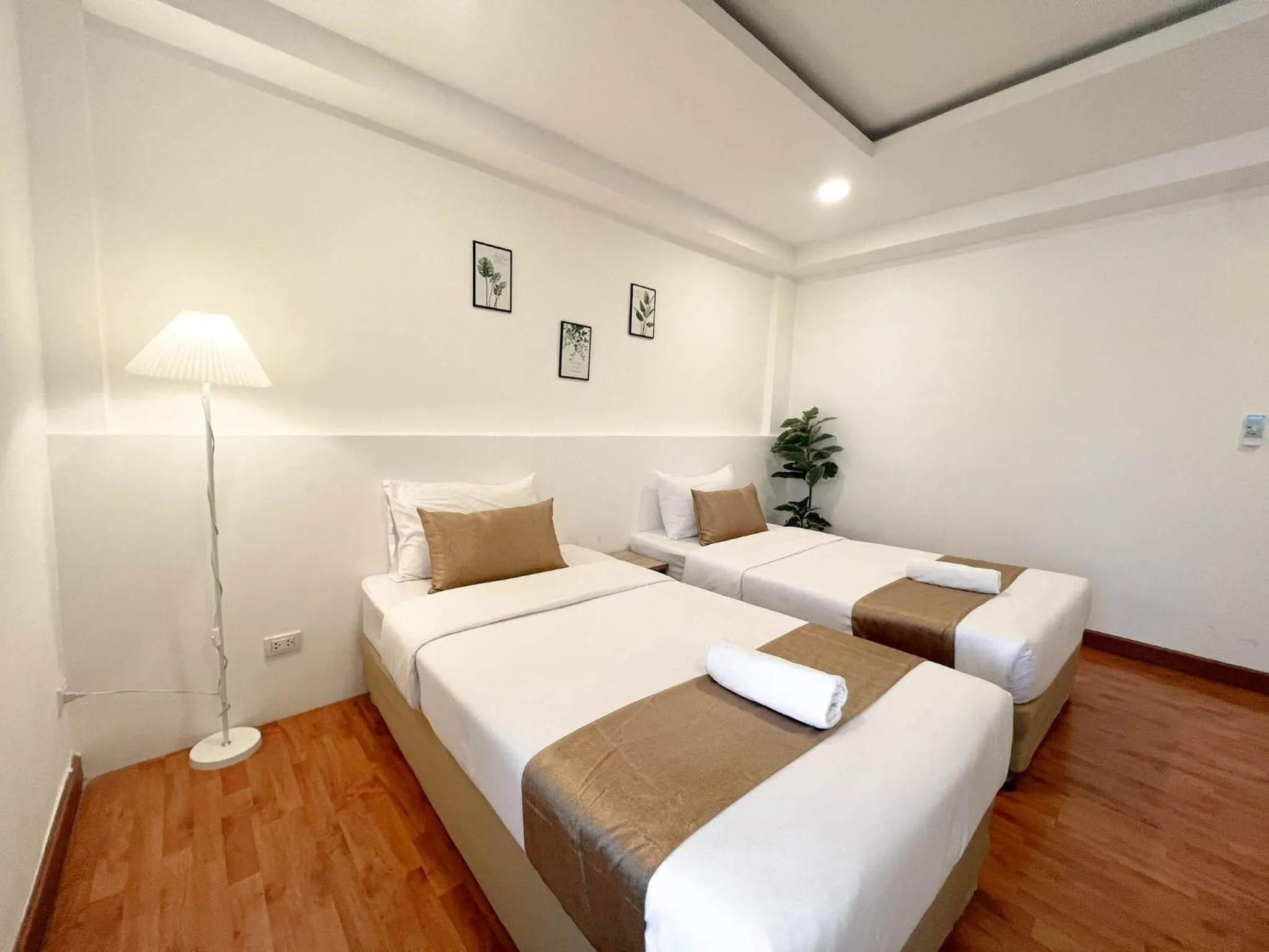 Bed in Inspire House Hotel