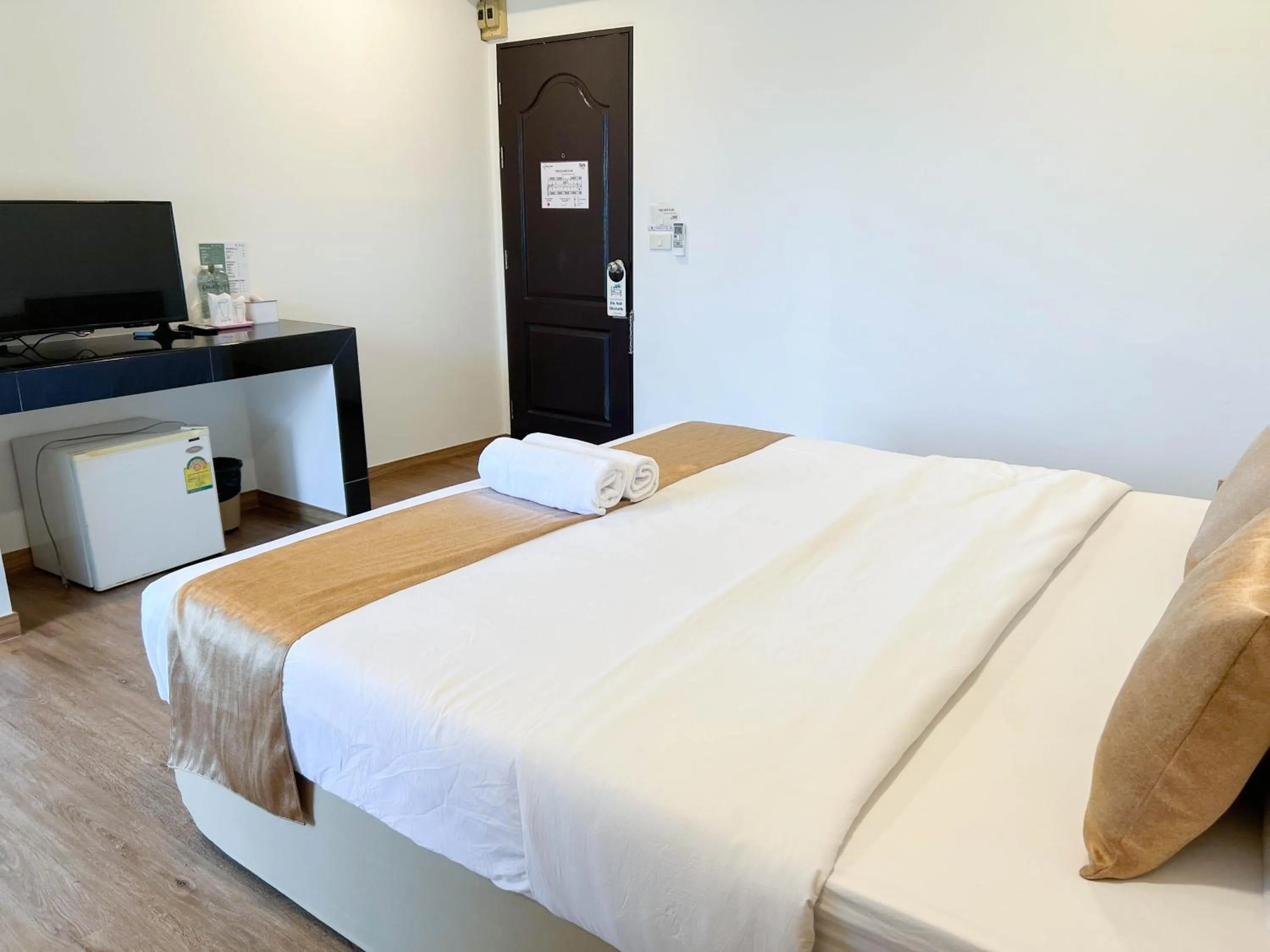 Bed in Inspire House Hotel