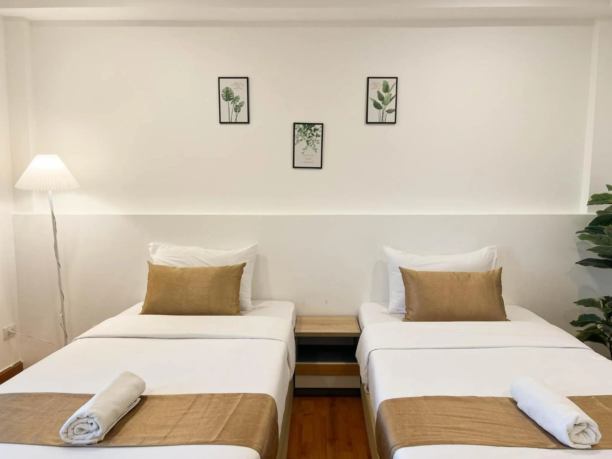 Bed in Inspire House Hotel