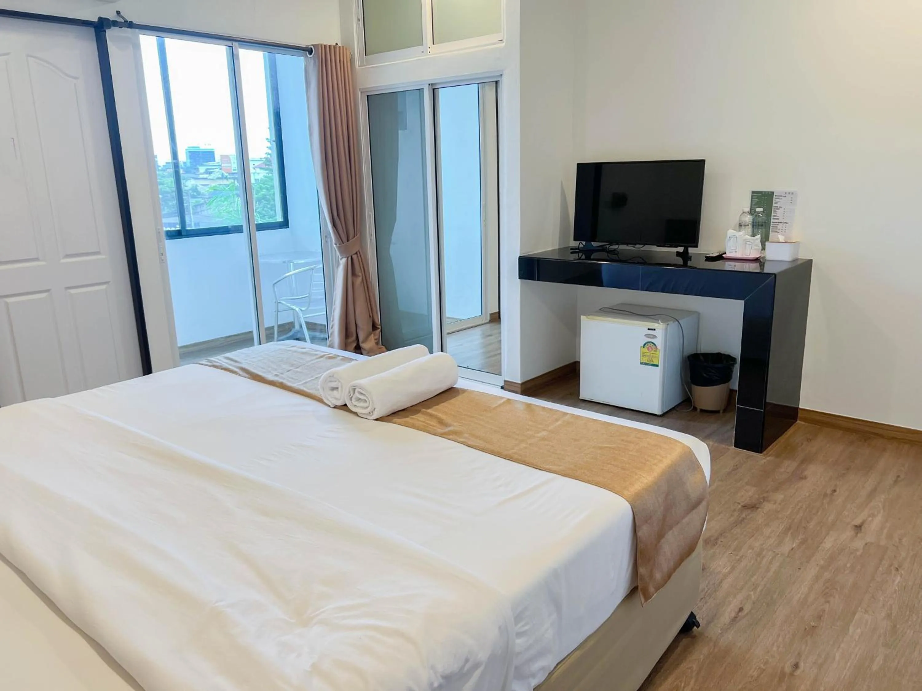 Bed in Inspire House Hotel