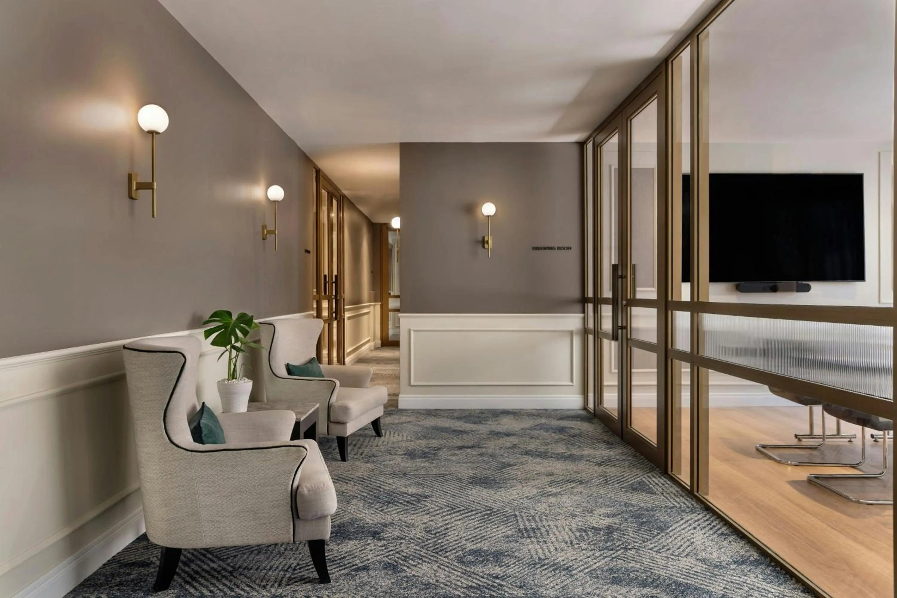 Lounge or bar in JW Marriott Auckland