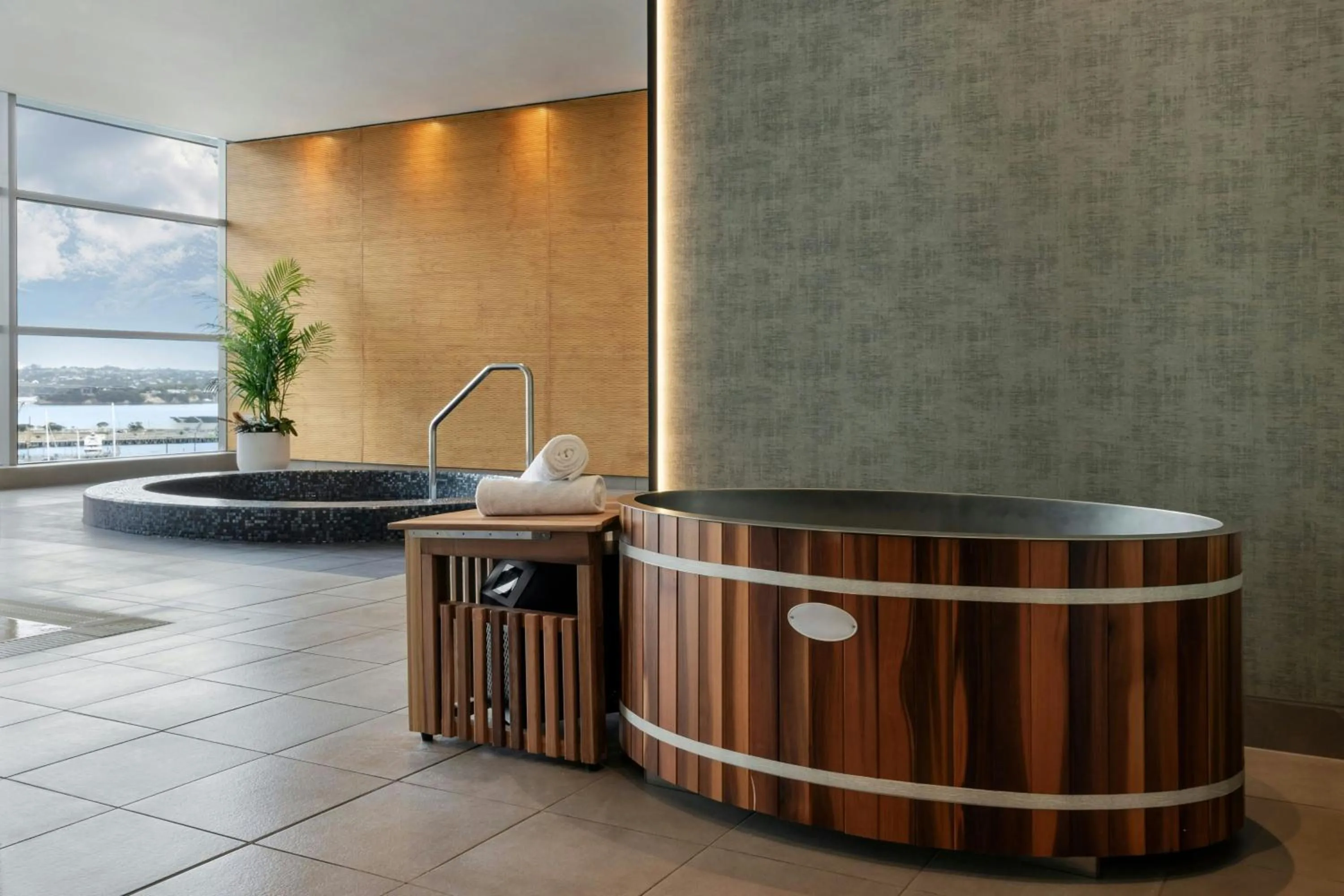 Fitness centre/facilities in JW Marriott Auckland