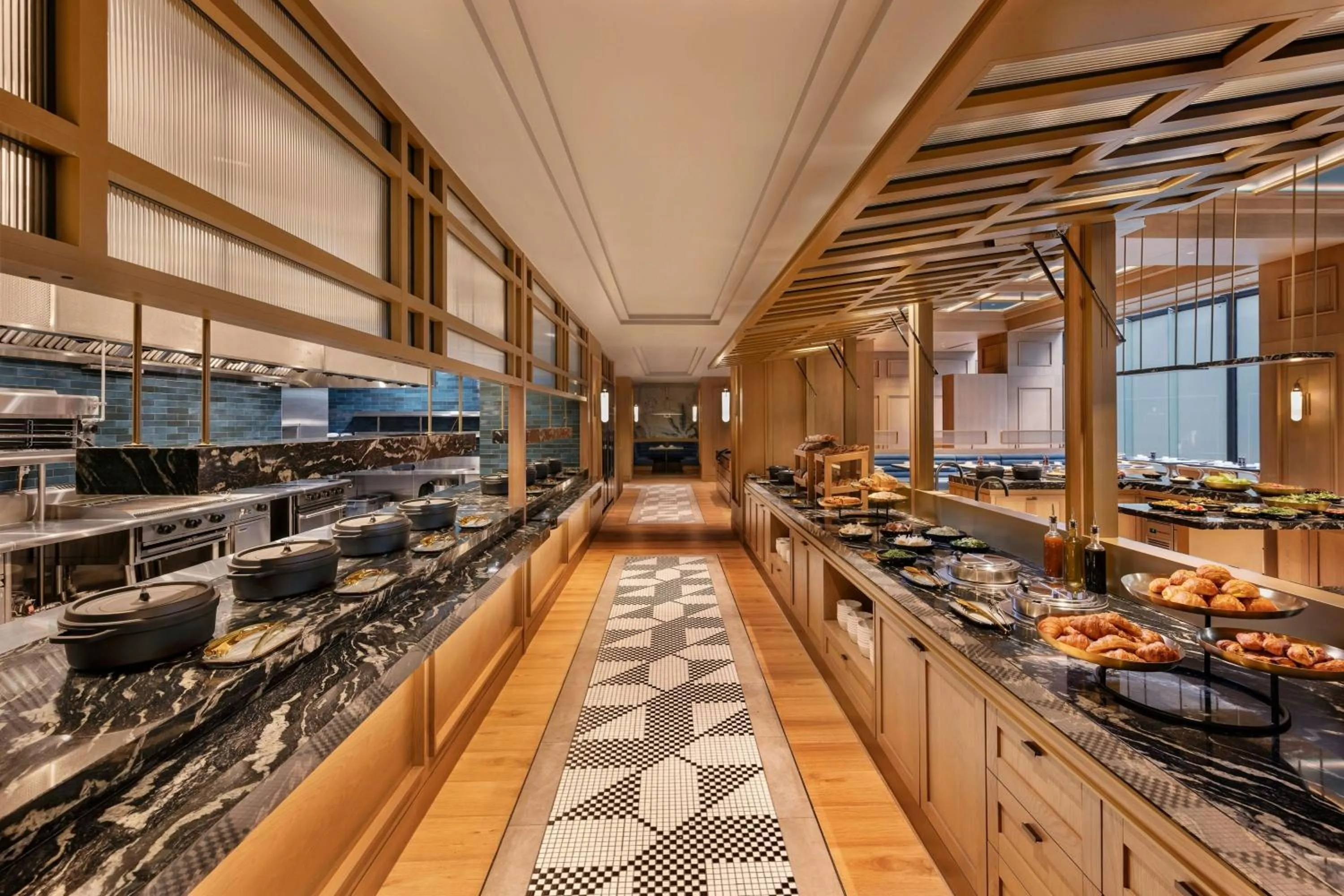 Breakfast in JW Marriott Auckland