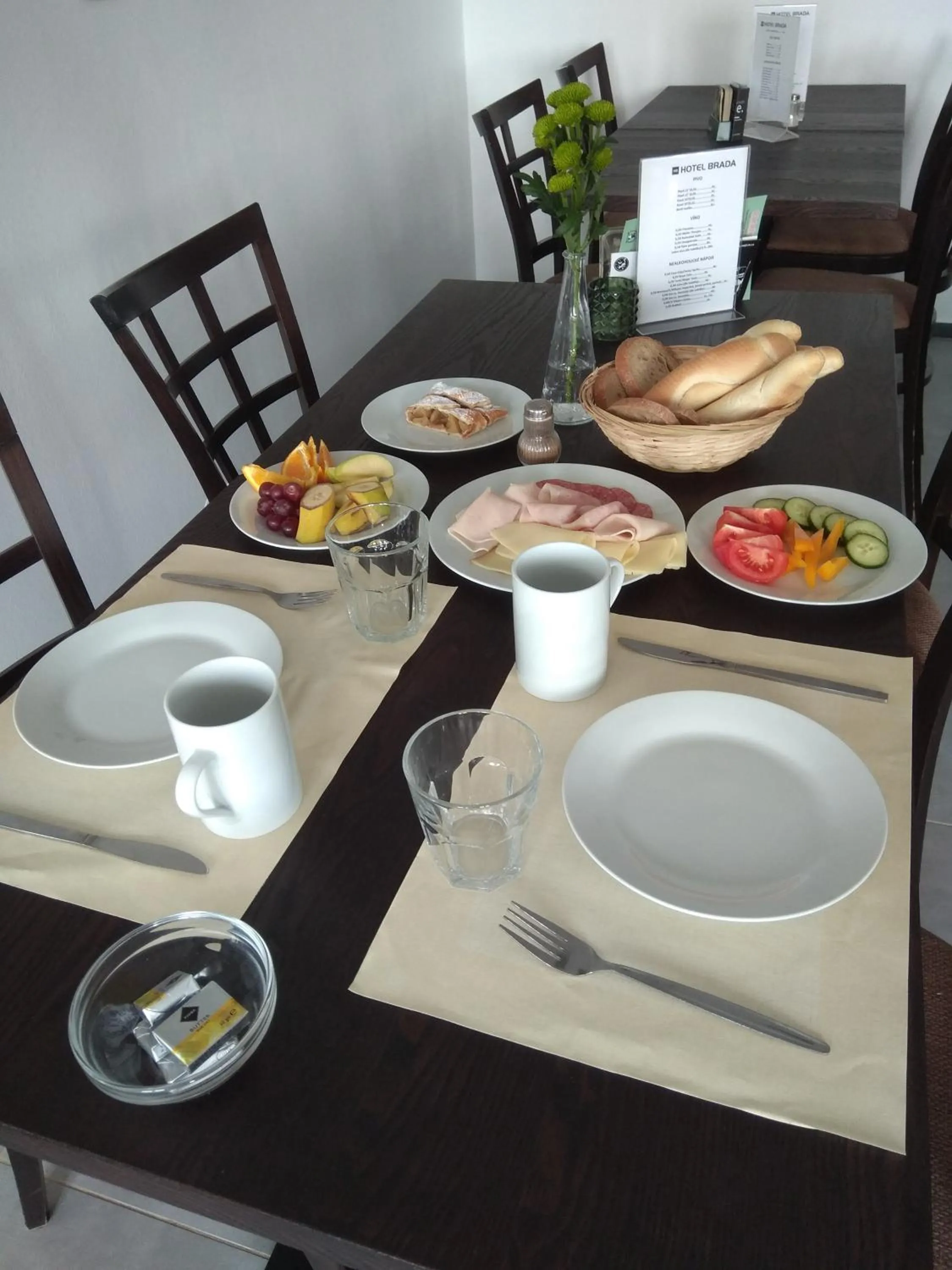 Breakfast in Hotel BRADA