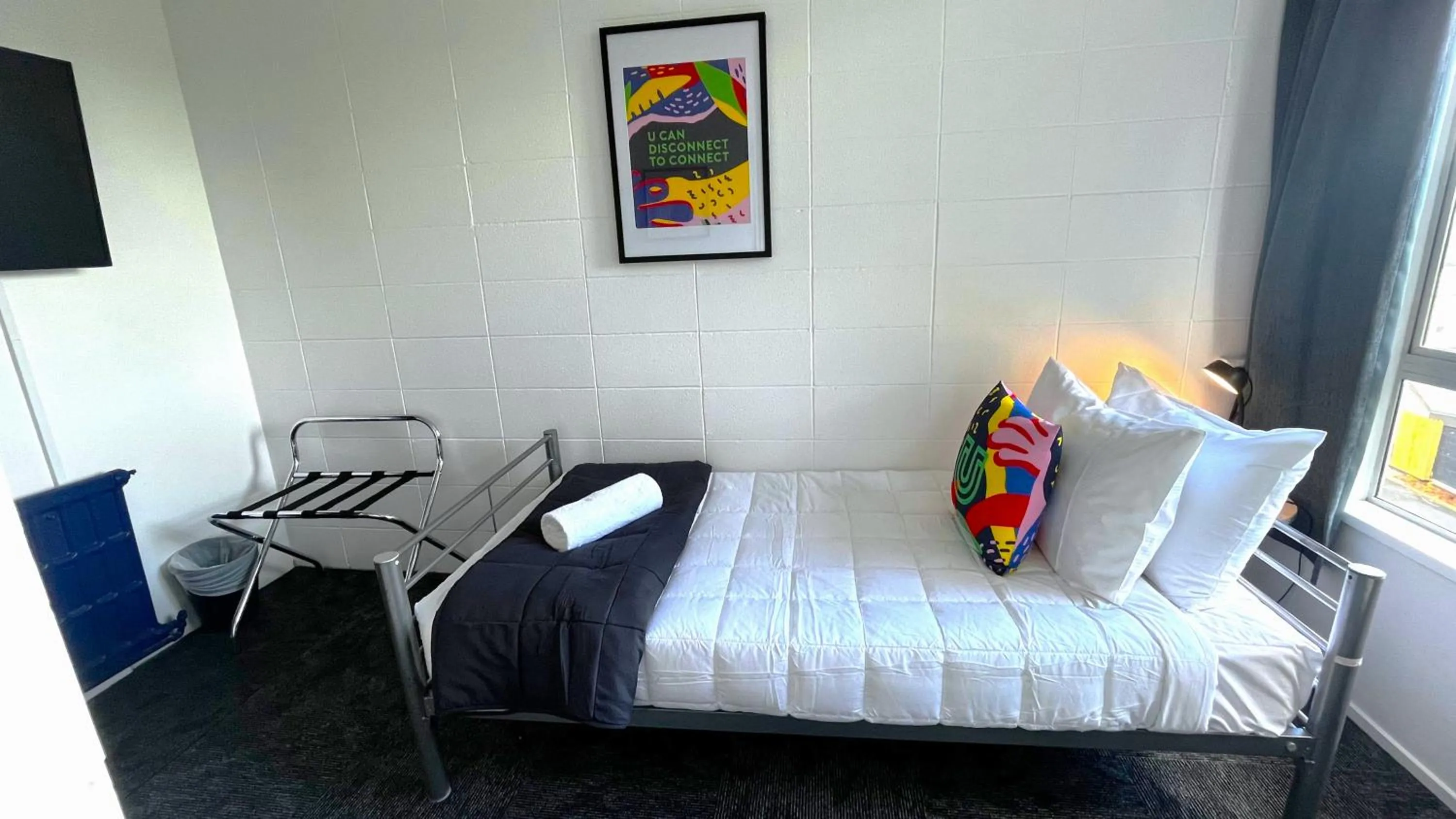 Bedroom, Bed in Urban Lounge Sleepery, SureStay Collection by BW