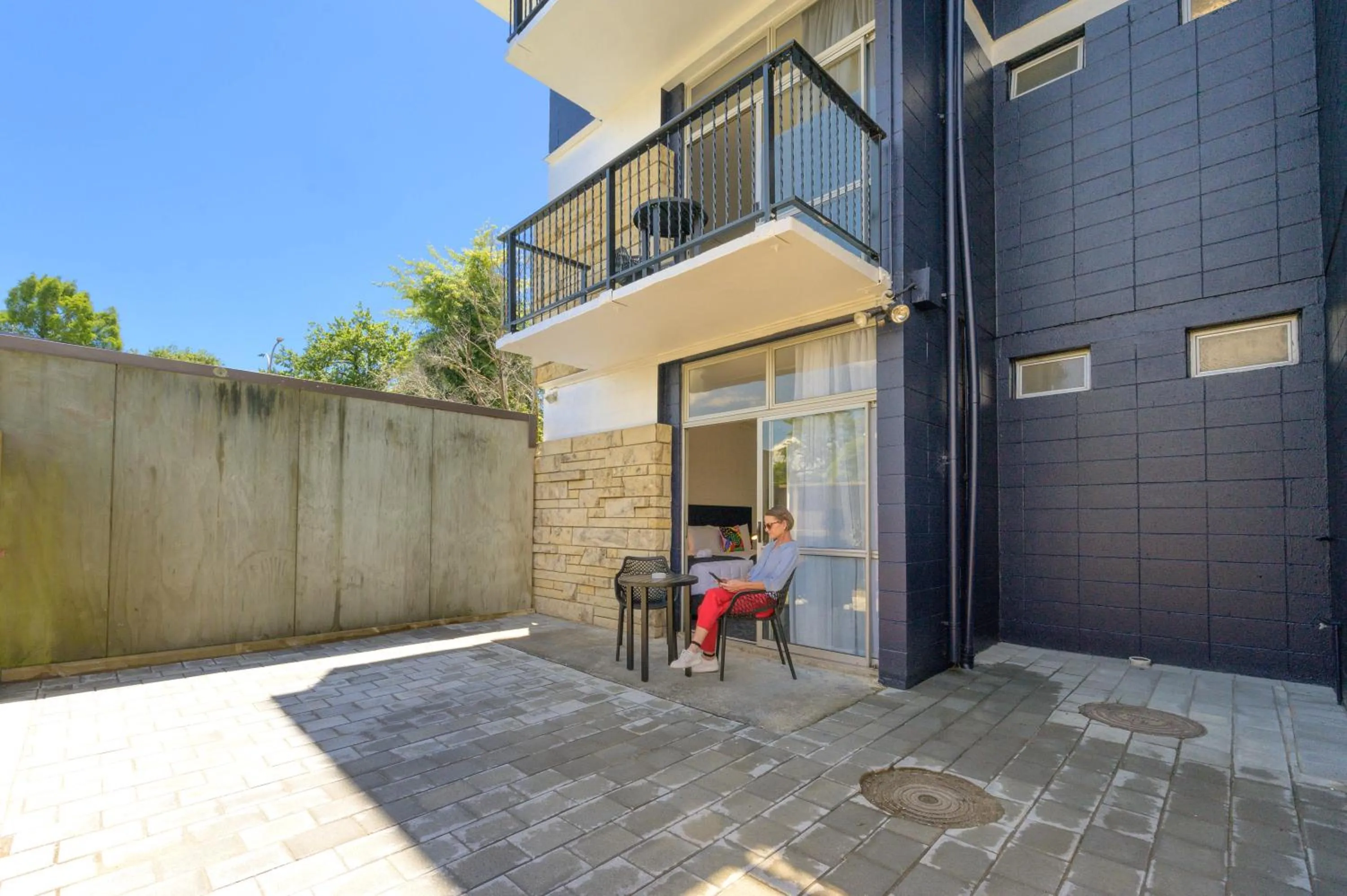 Balcony/Terrace in Urban Lounge Sleepery, SureStay Collection by BW