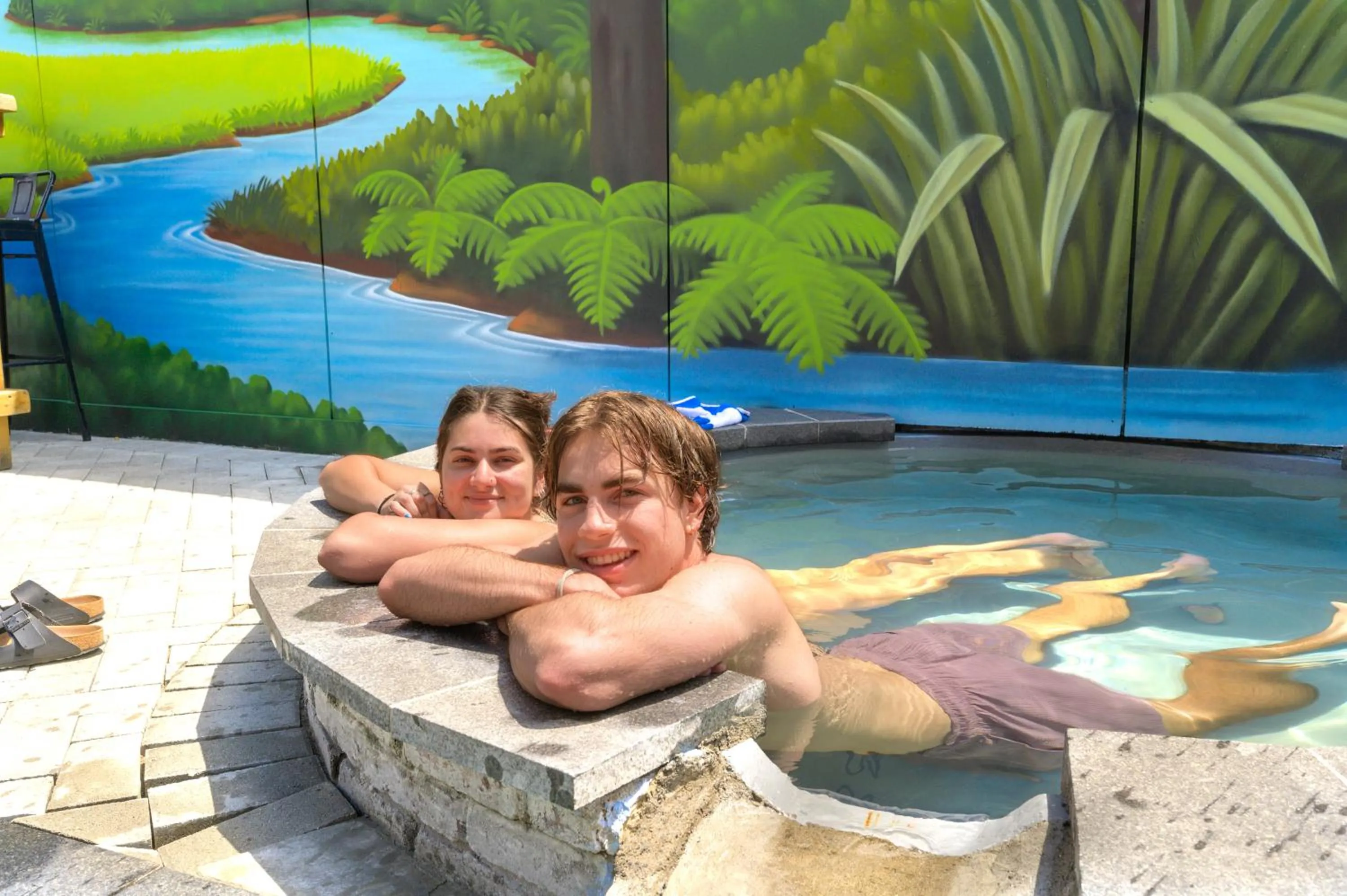 Swimming pool in Urban Lounge Sleepery, SureStay Collection by BW