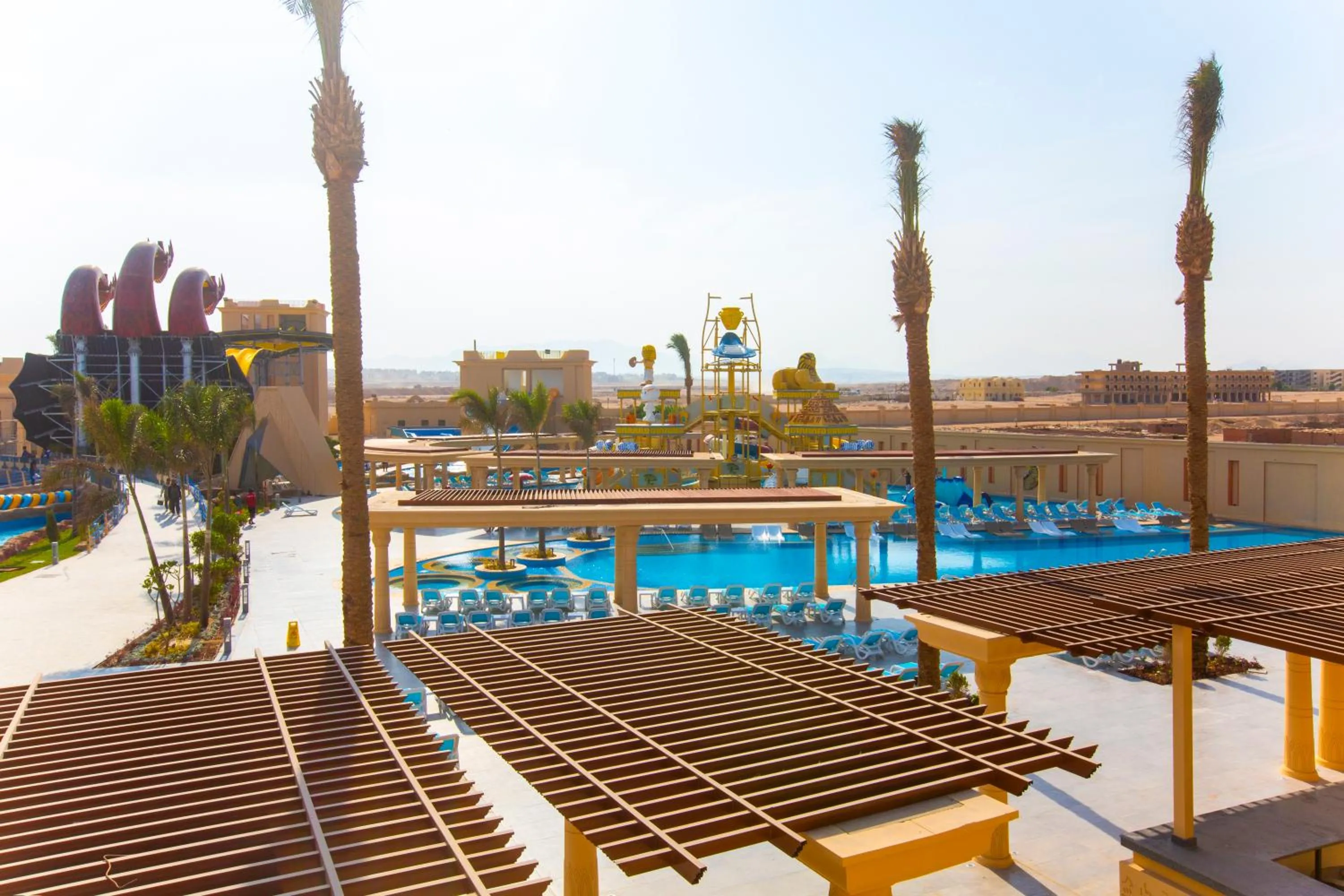 Aqua park in Stella Gardens Resort & Spa, Makadi Bay