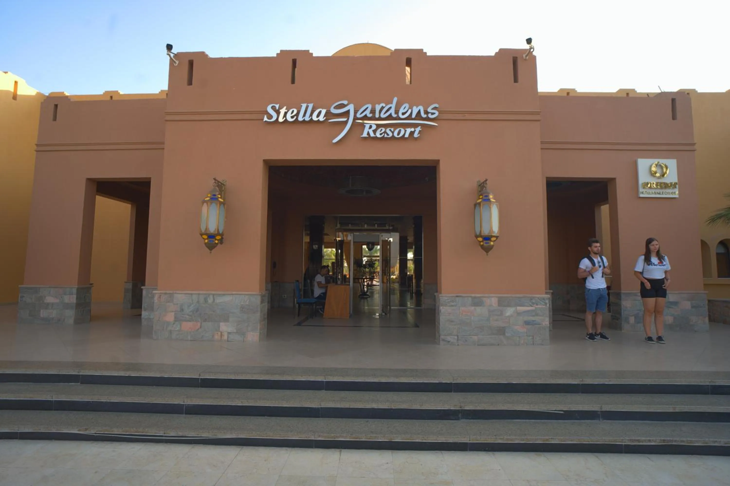 Facade/entrance in Stella Gardens Resort & Spa, Makadi Bay