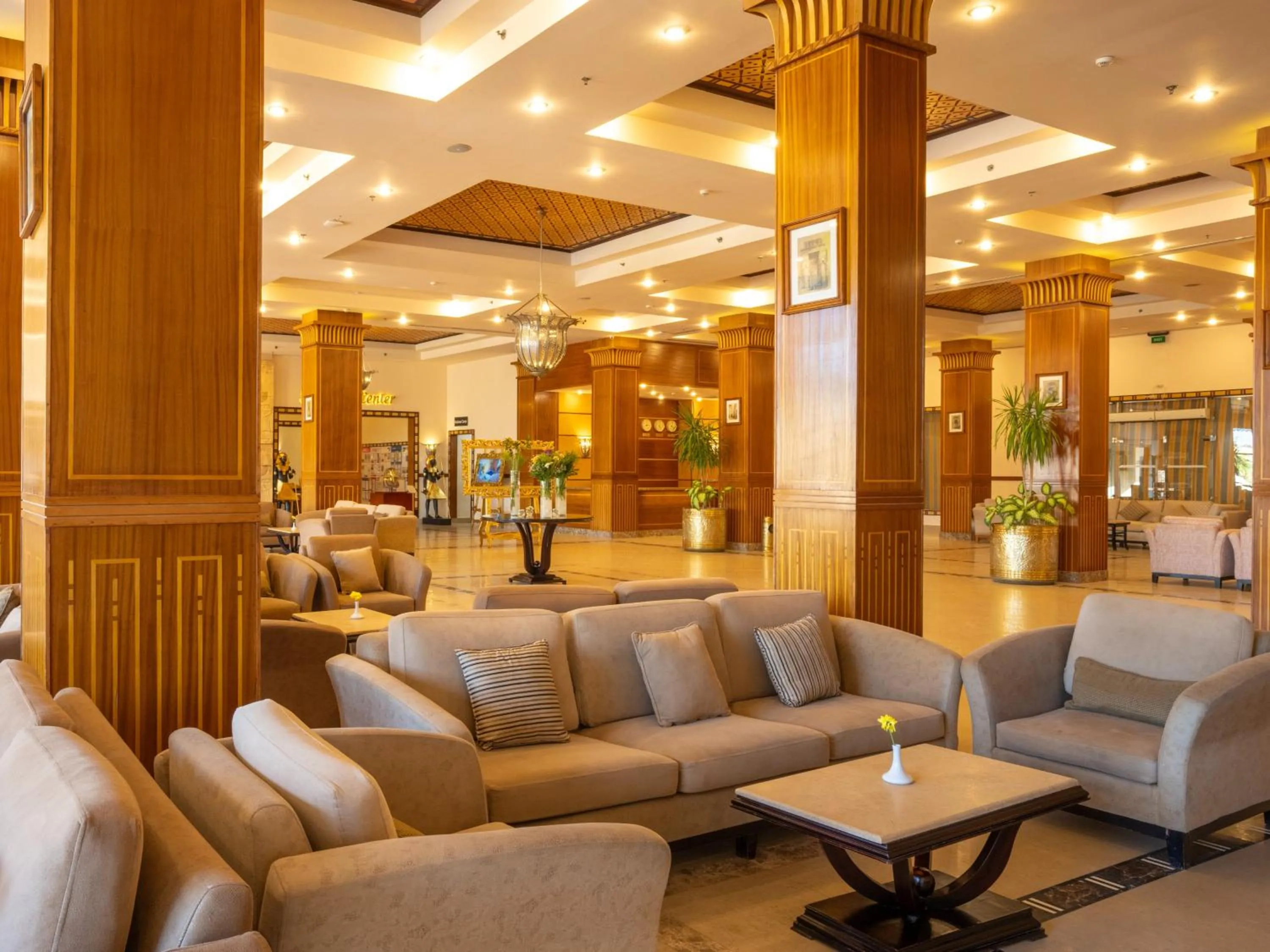 Lobby or reception in Stella Gardens Resort & Spa, Makadi Bay