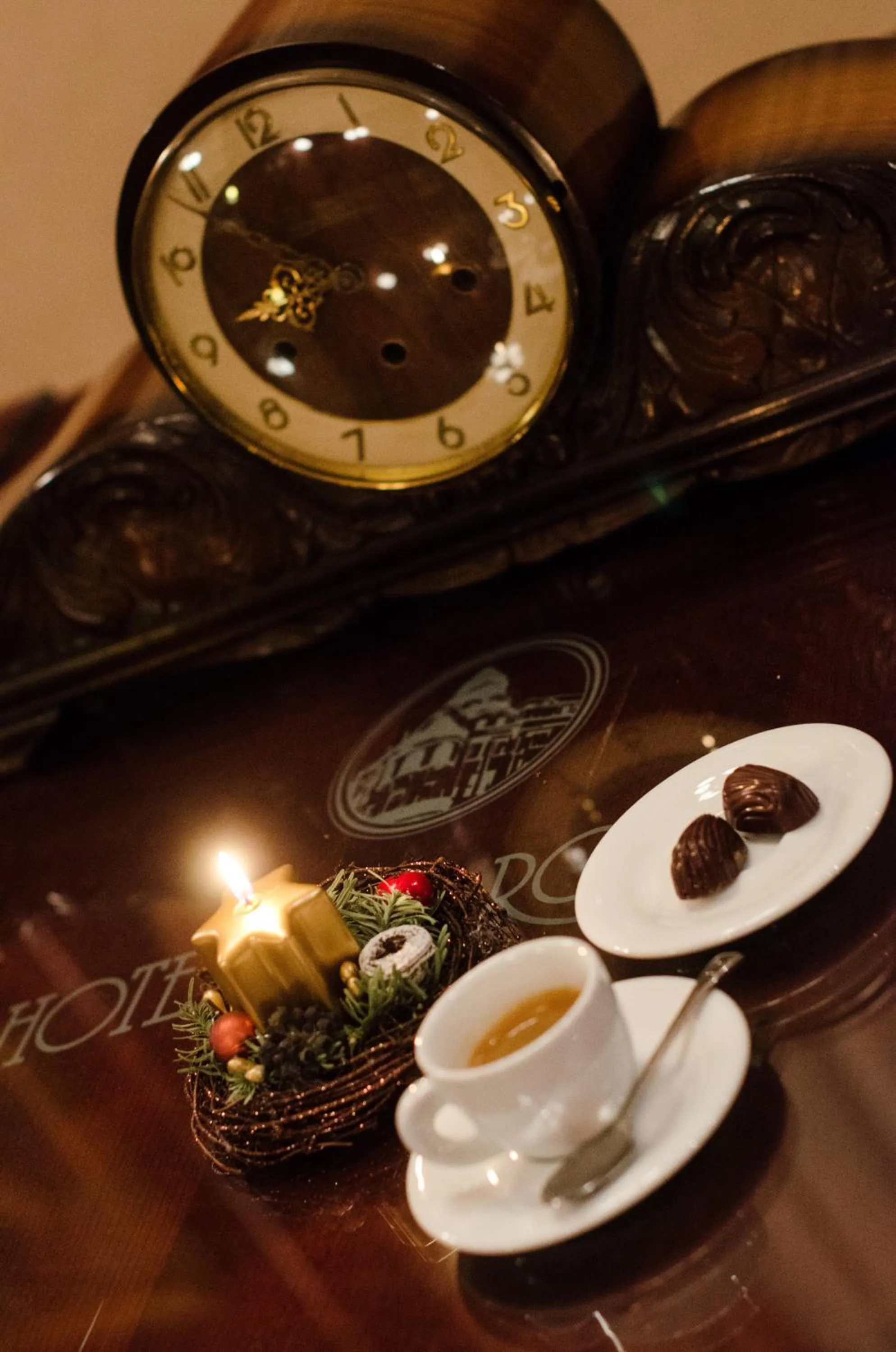 Decorative detail in Hotel Dorottya