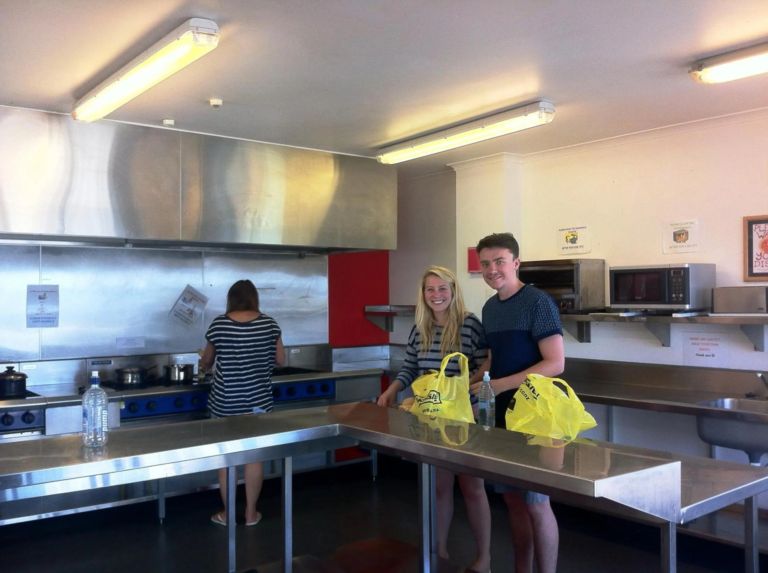 People in Based by the Lake