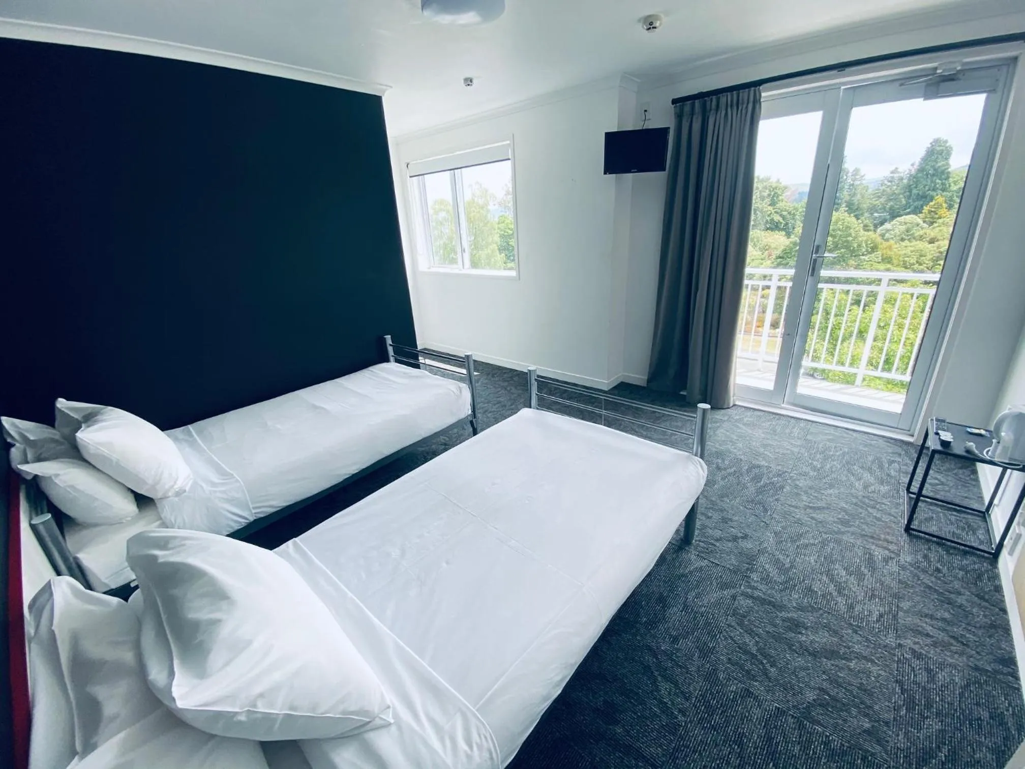 Bed in Based by the Lake