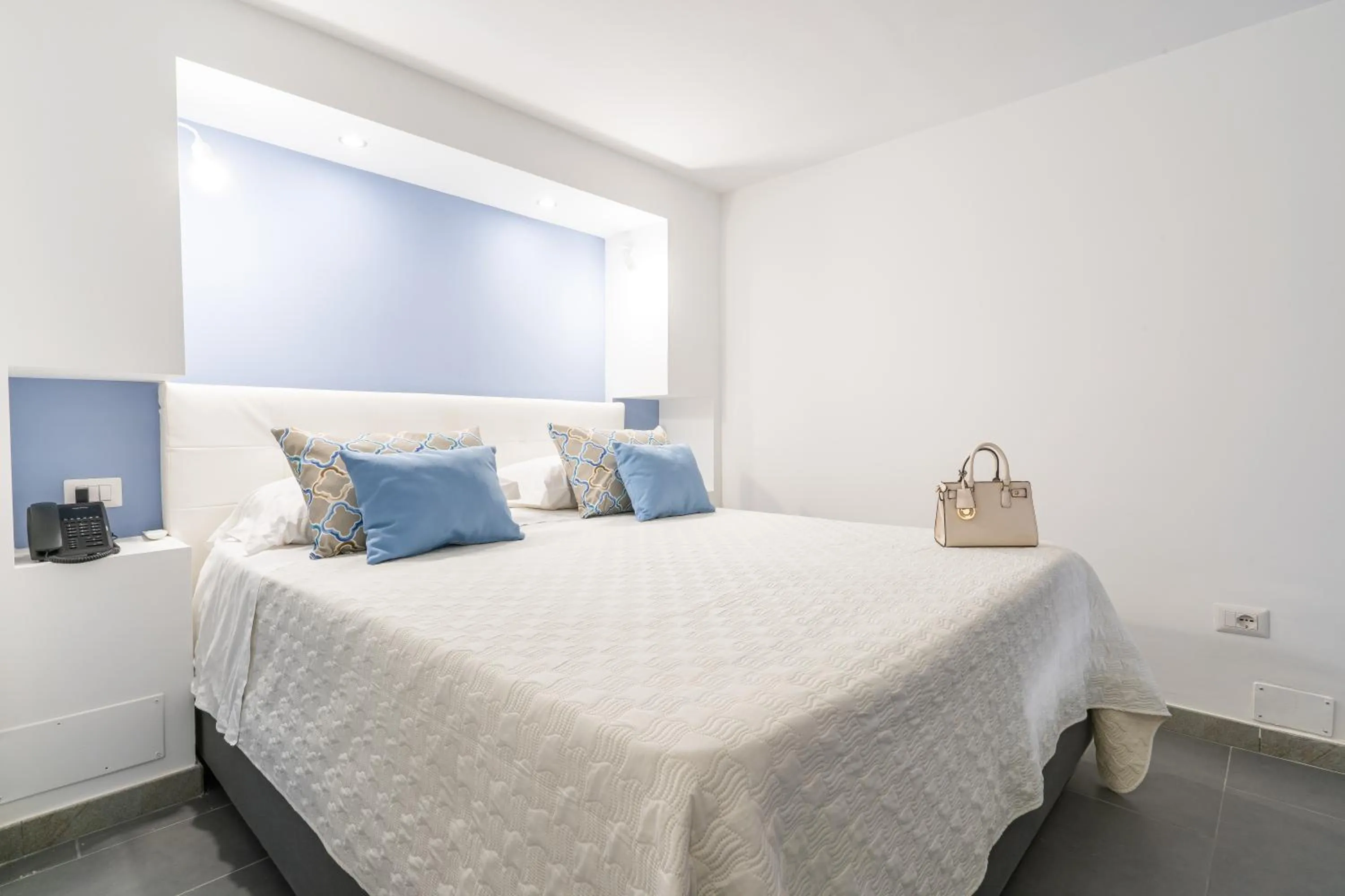 Bed in Hotel & Spa Relais Freedom Club