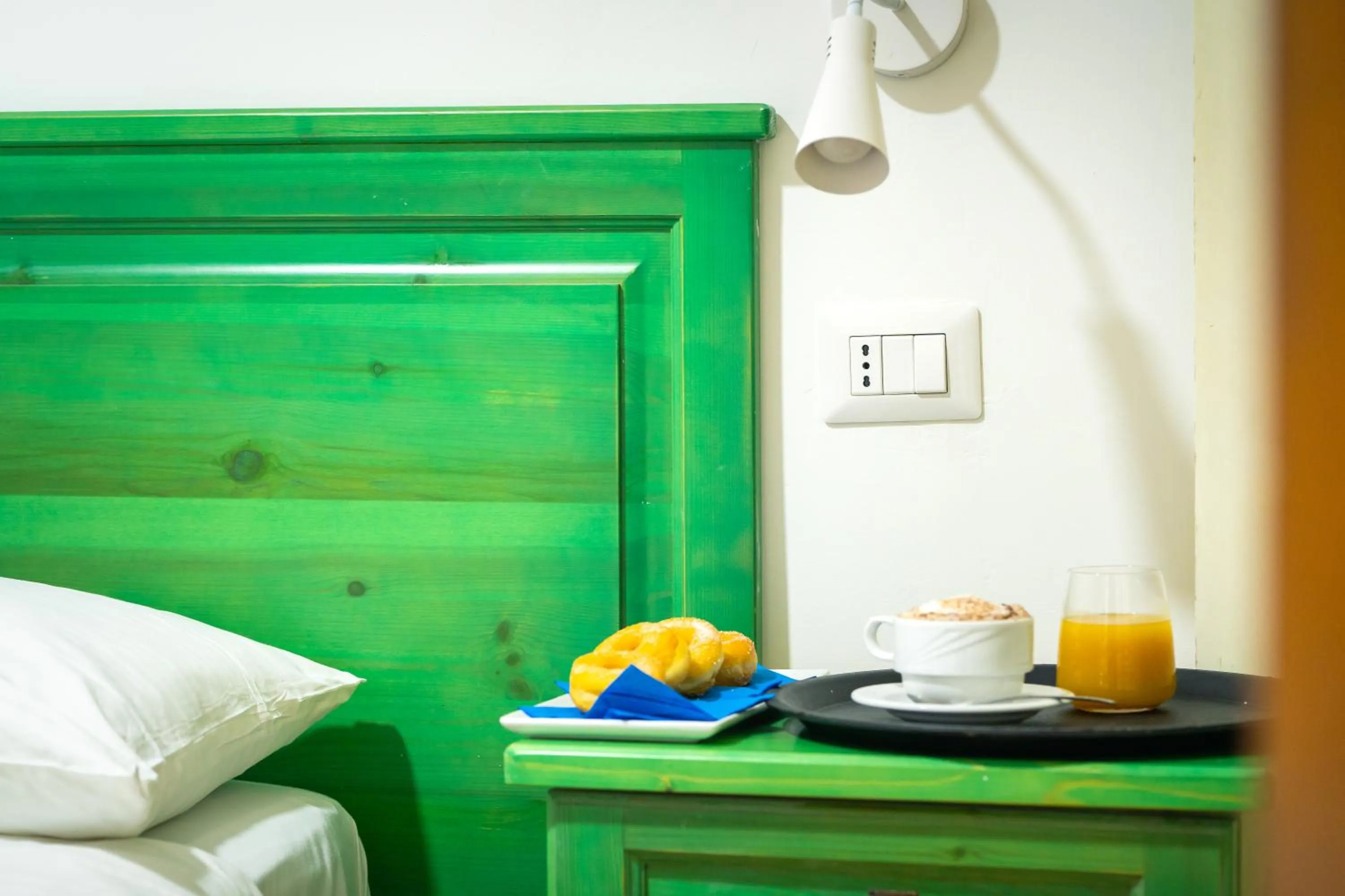 Bed in Hotel & Spa Relais Freedom Club