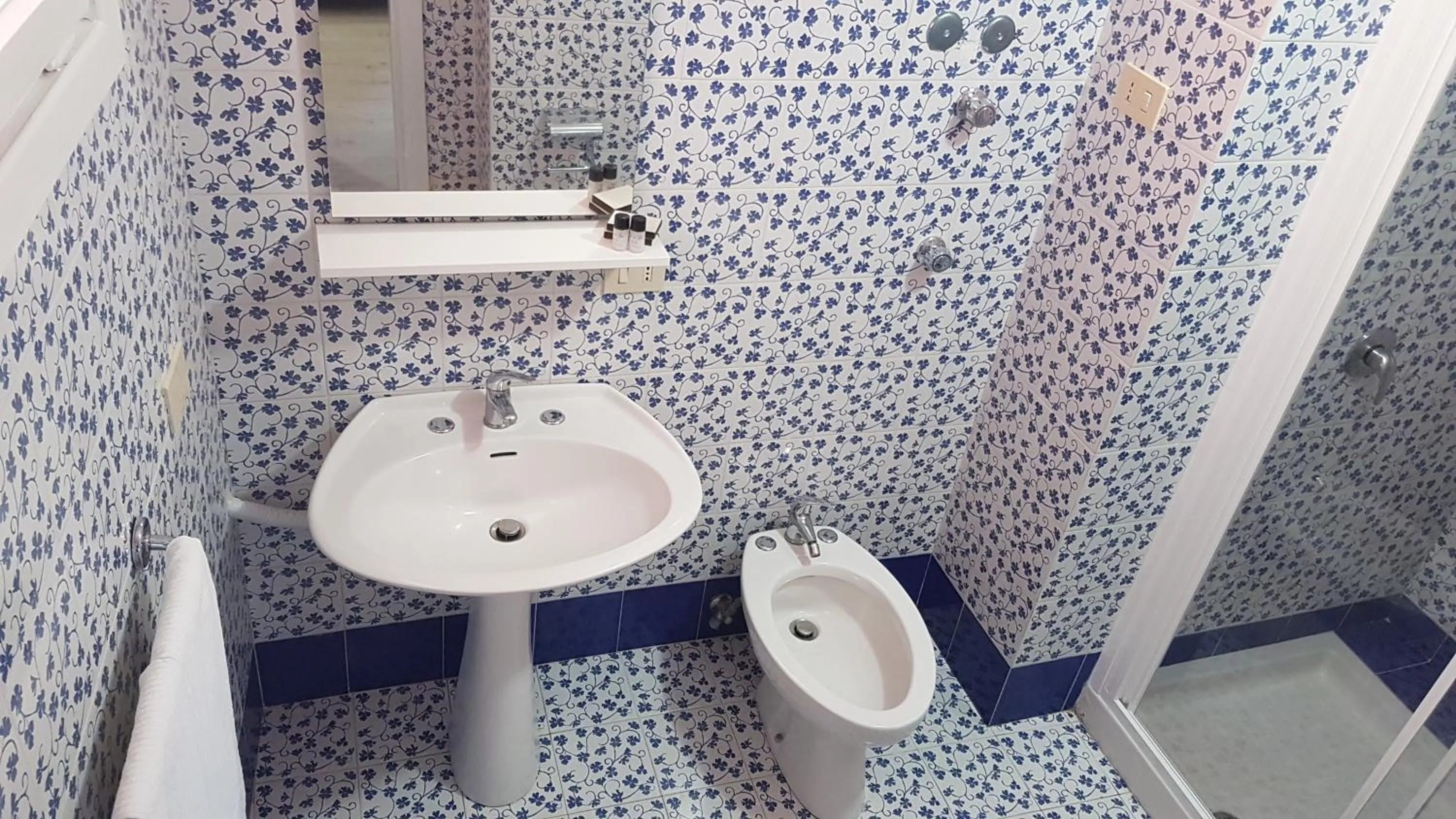 Shower in Hotel & Spa Relais Freedom Club