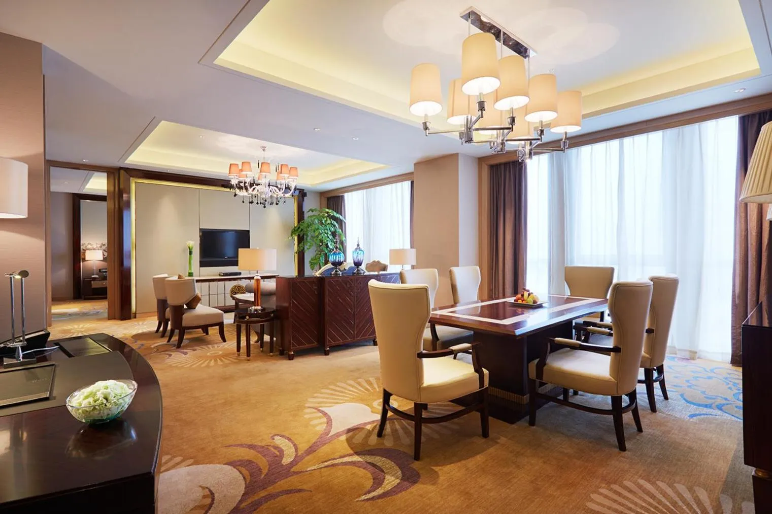 TV and multimedia in Wanda Realm Ningde