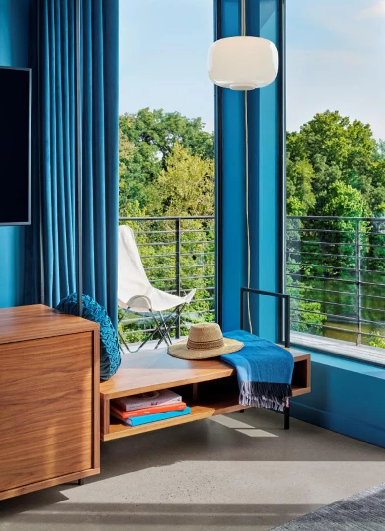 Bedroom in The Ruby Hotel