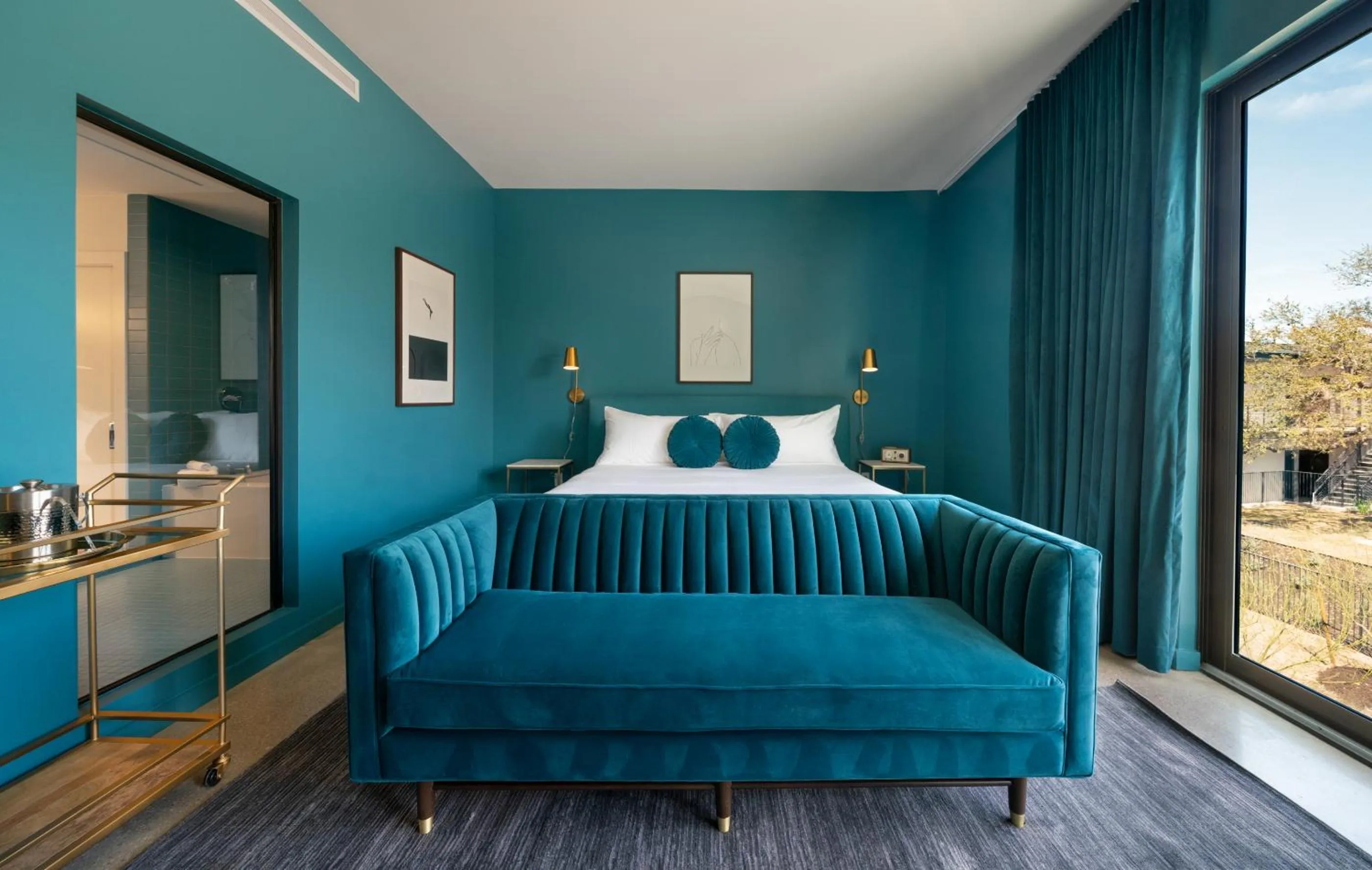 Bedroom, Bed in The Ruby Hotel