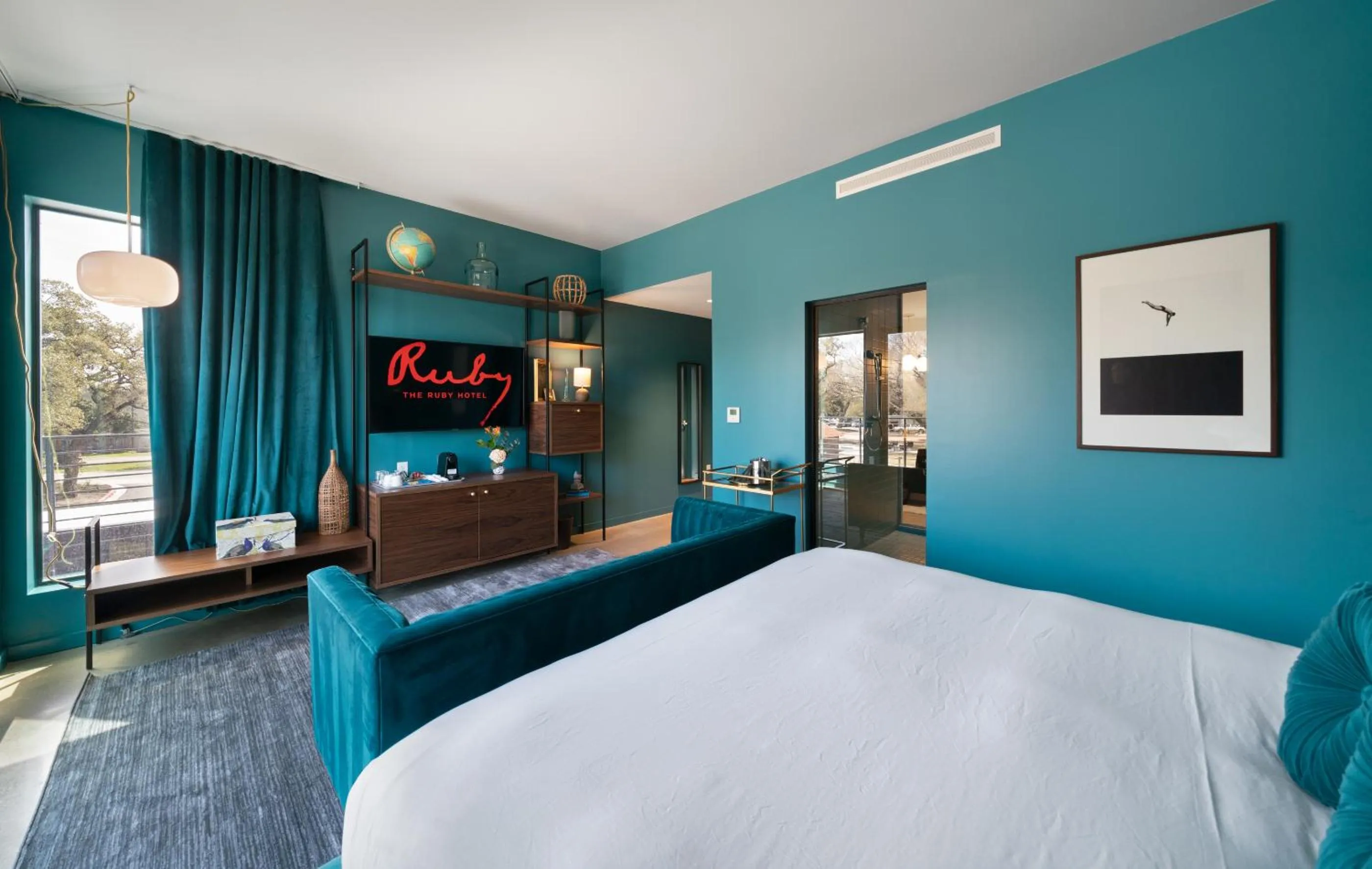 Photo of the whole room, Bed in The Ruby Hotel
