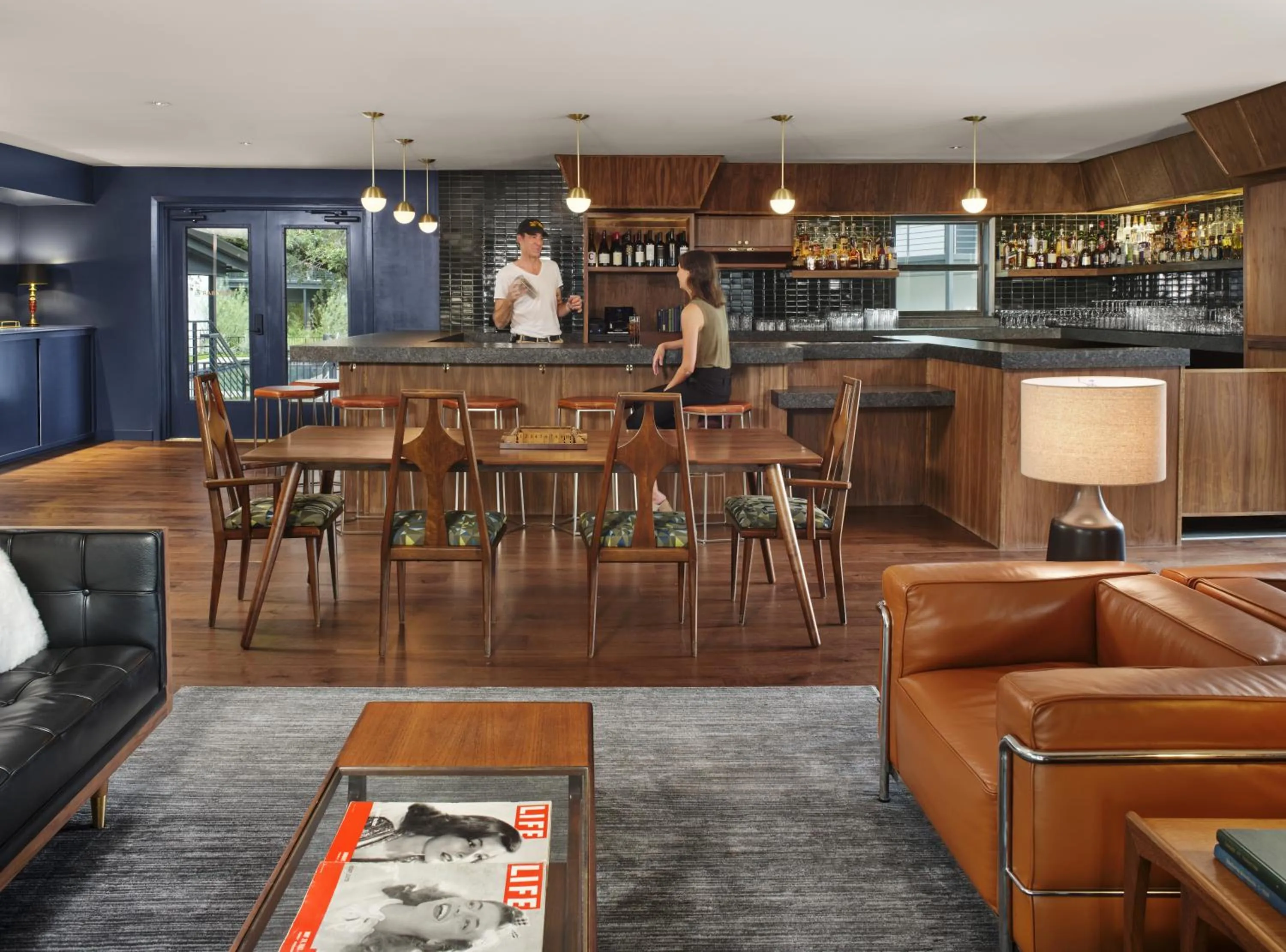 Lounge or bar in The Ruby Hotel