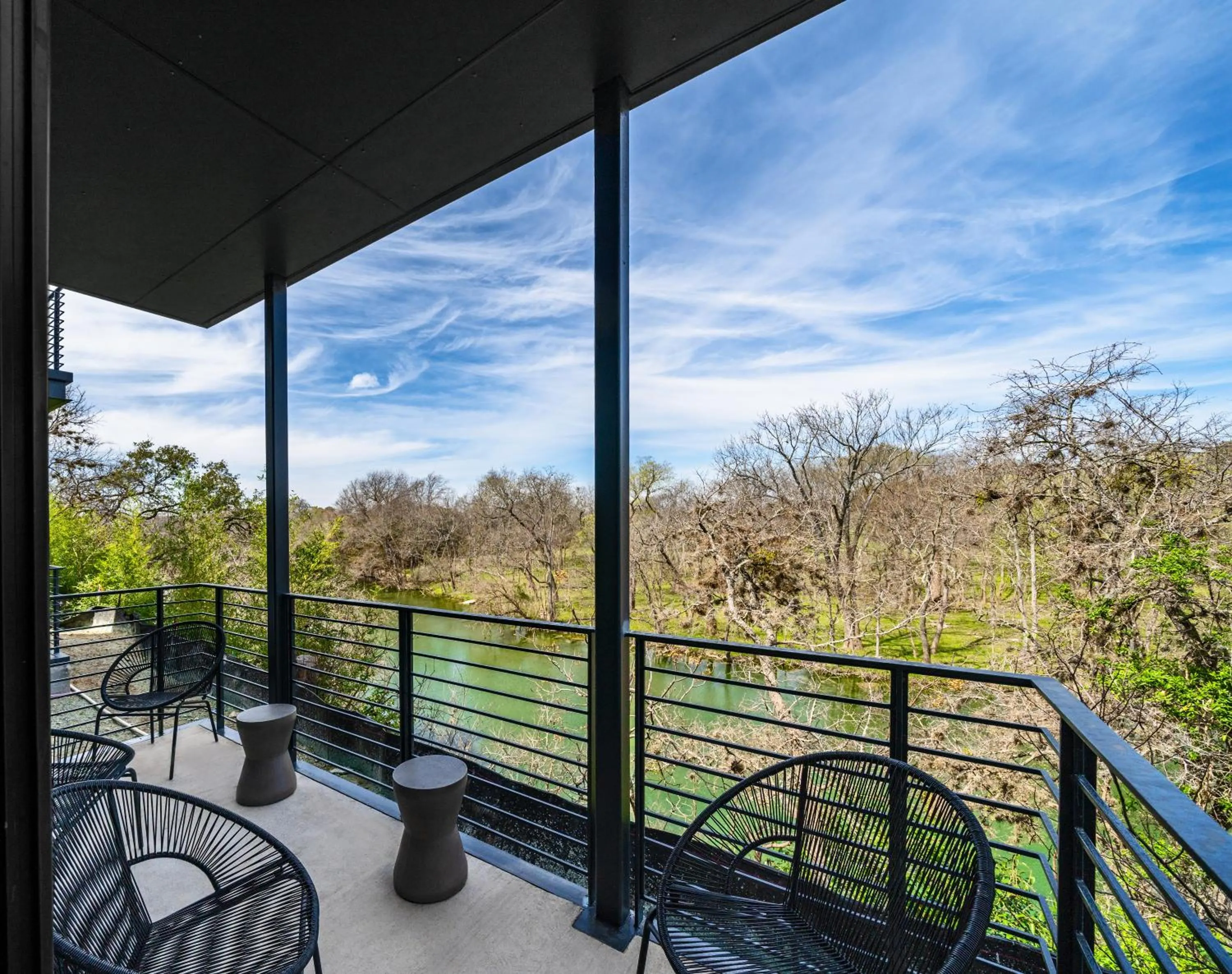 Patio in The Ruby Hotel