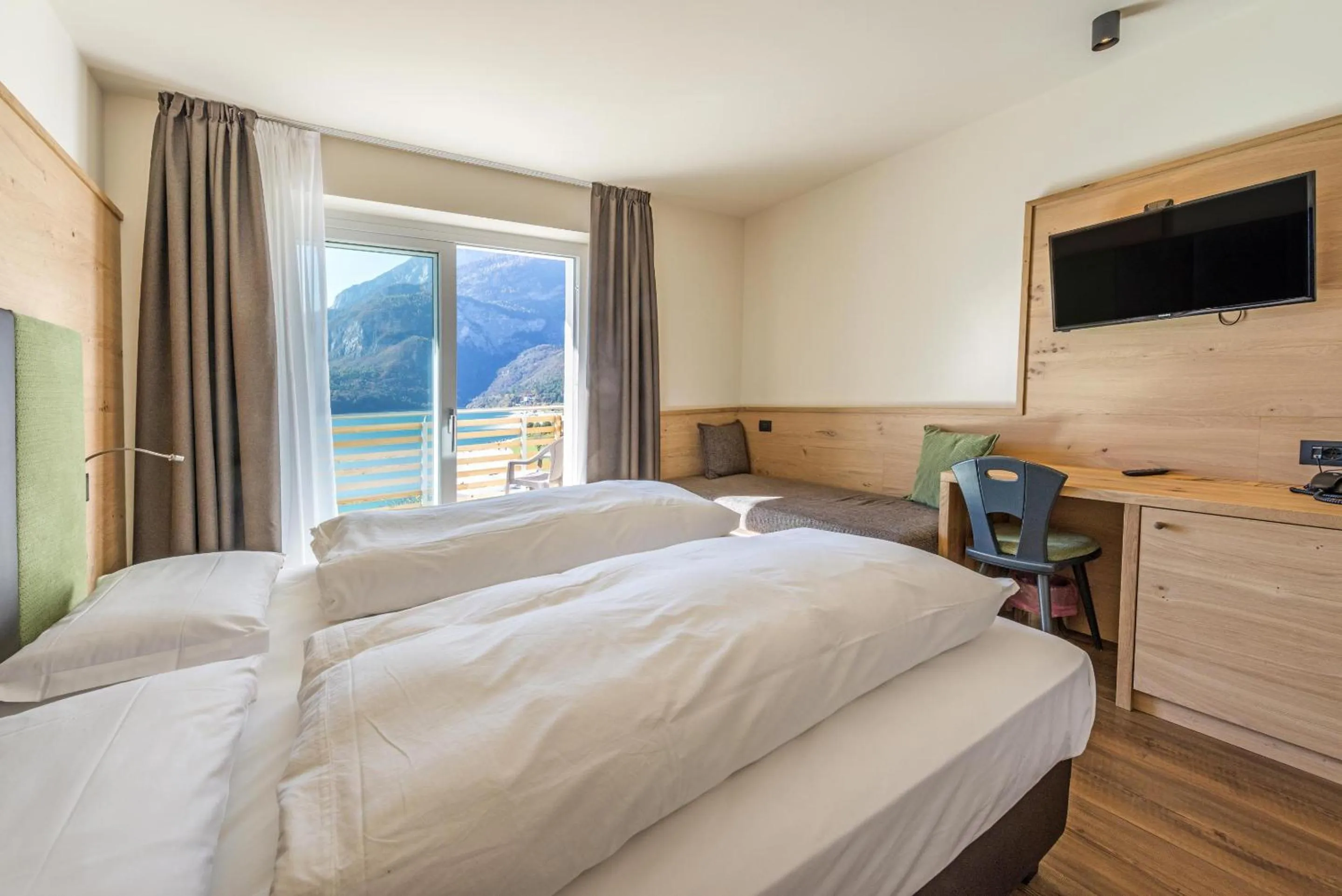 Bed in Hotel Fontanella