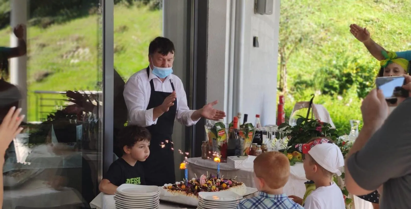 children in Hotel Fontanella