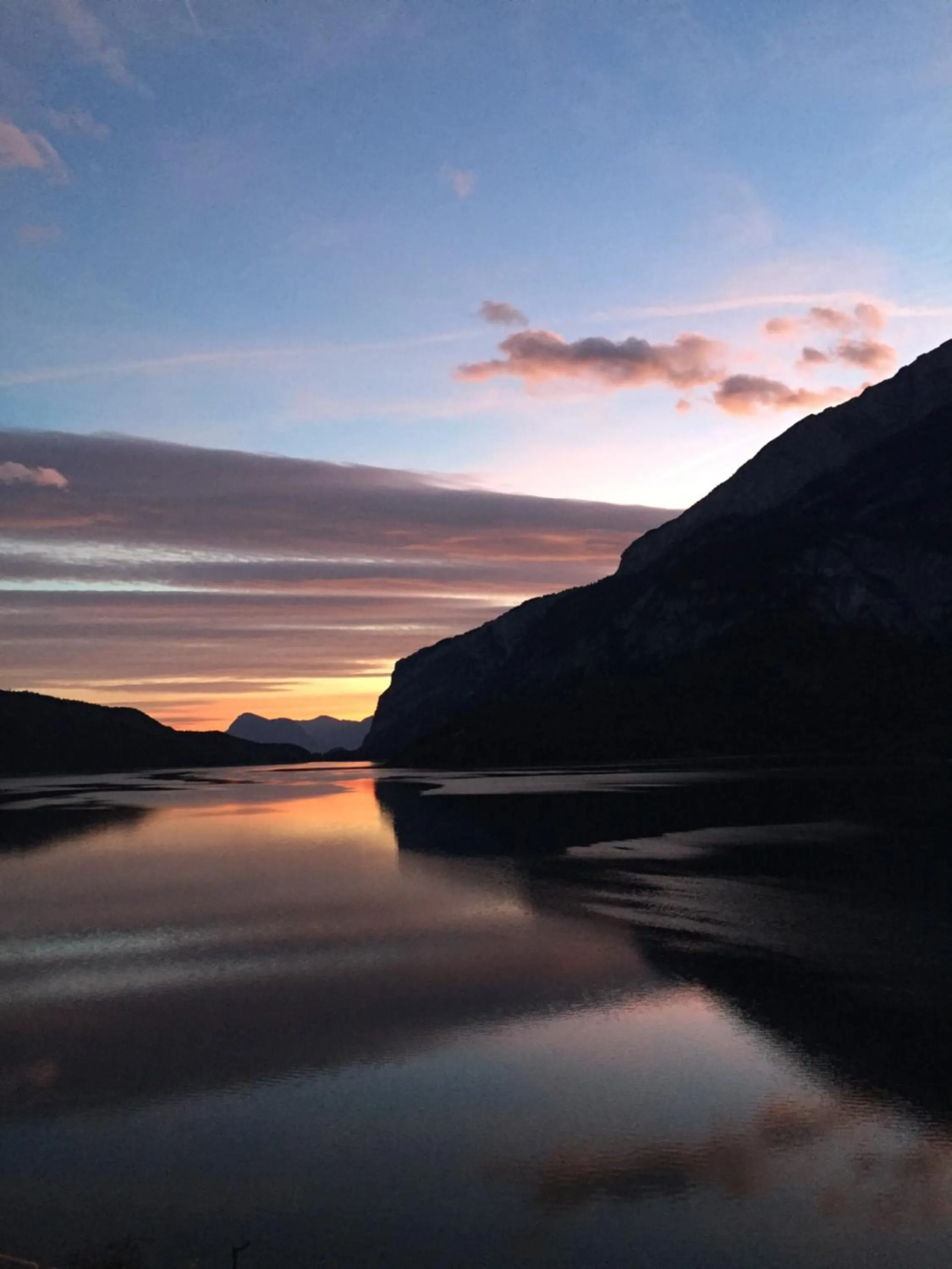 Sunset in Hotel Fontanella