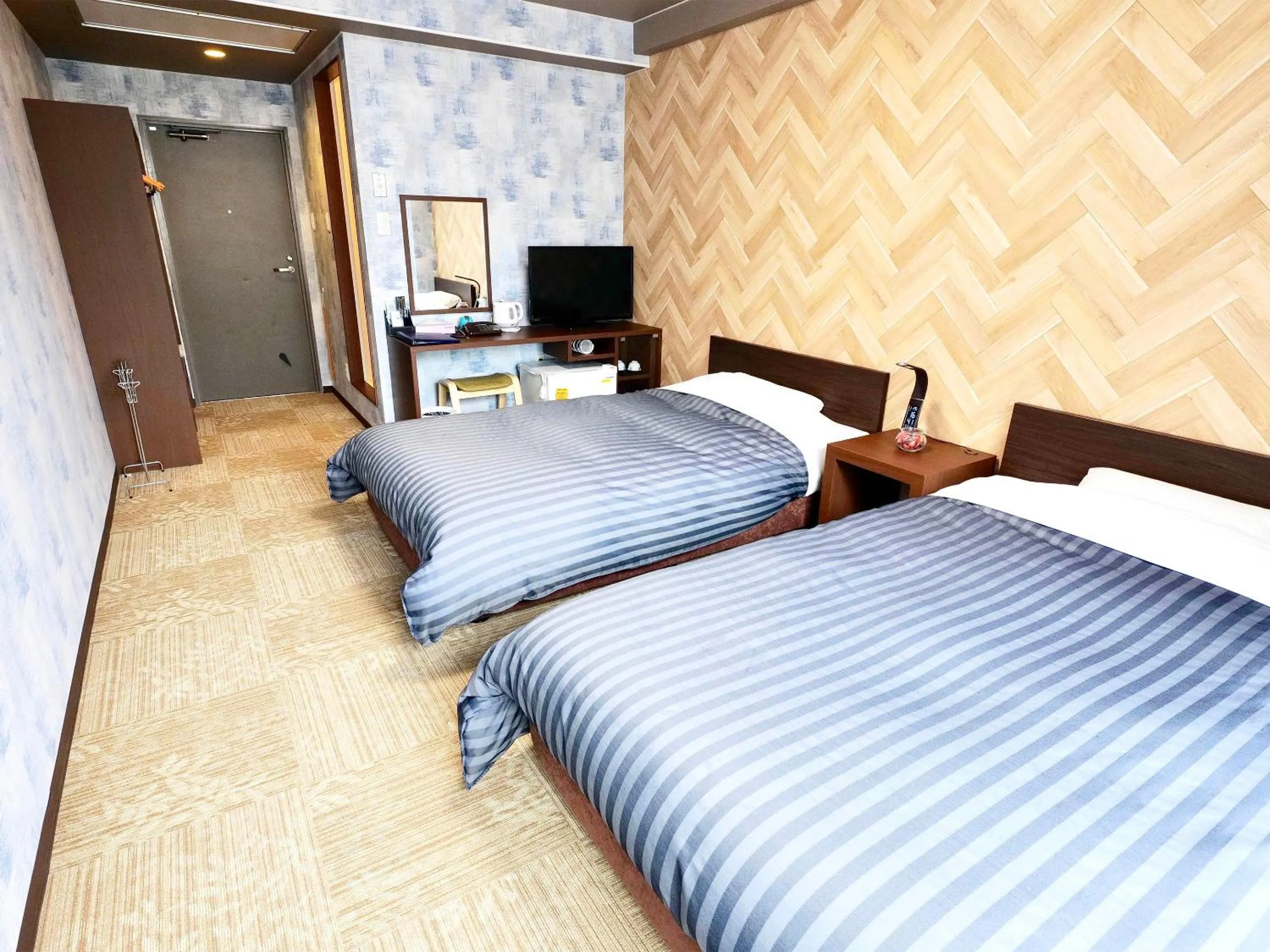 Bed in Apprising hotels GranJam Tsugaike