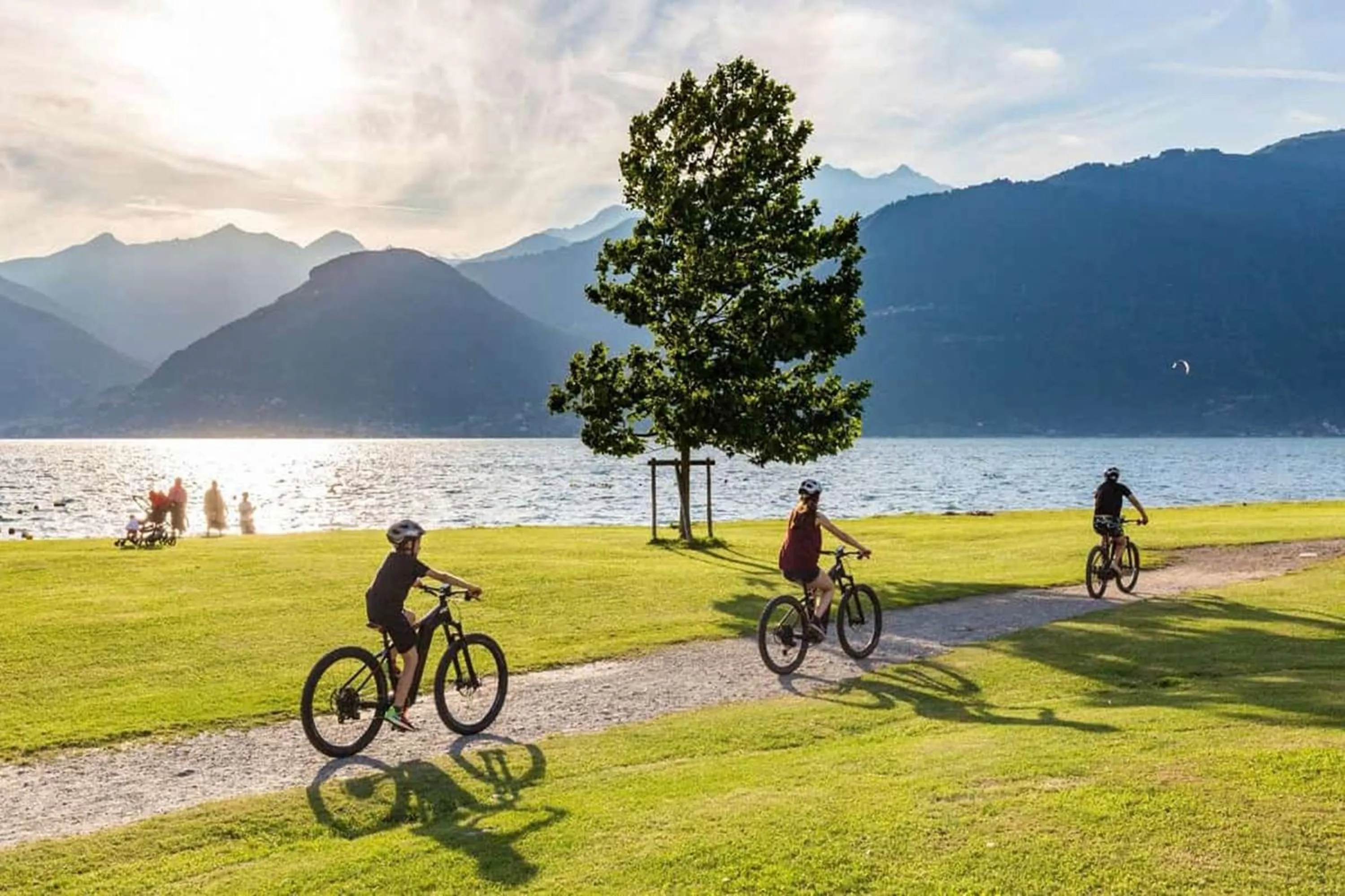 Cycling in Seven Park Hotel Lake Como - Adults Only