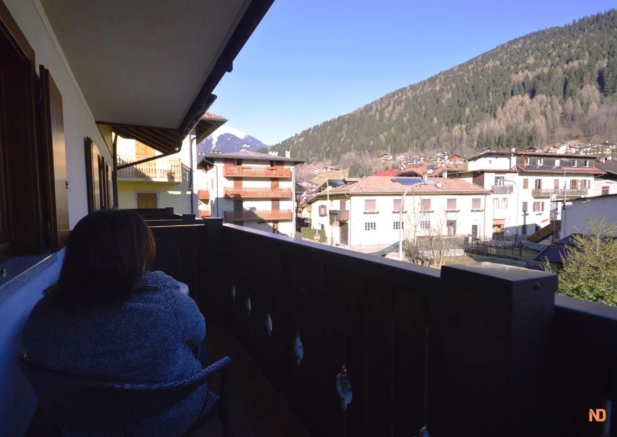 Balcony/Terrace in Villa Lucin