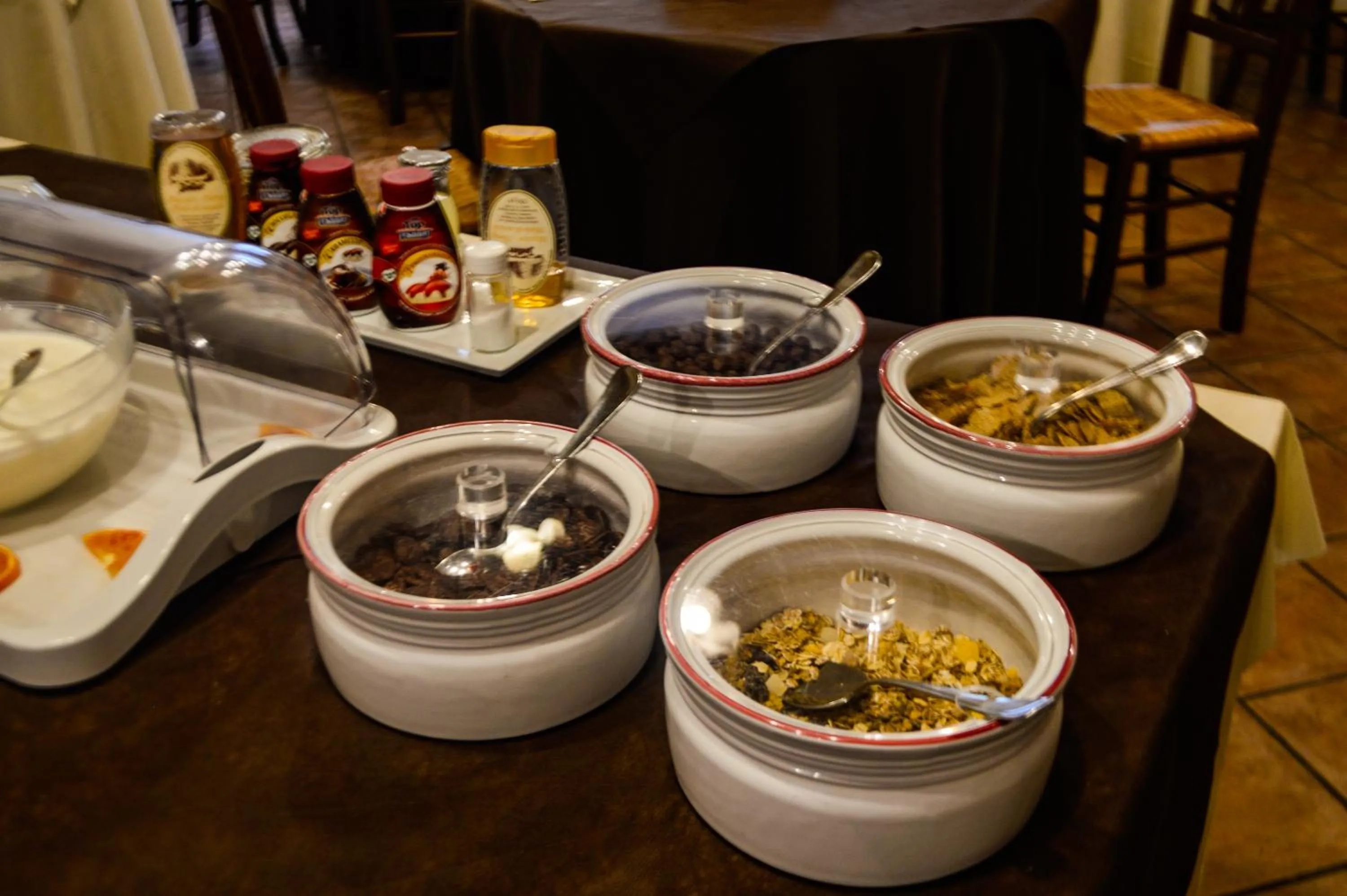 Breakfast in Villa Lucin