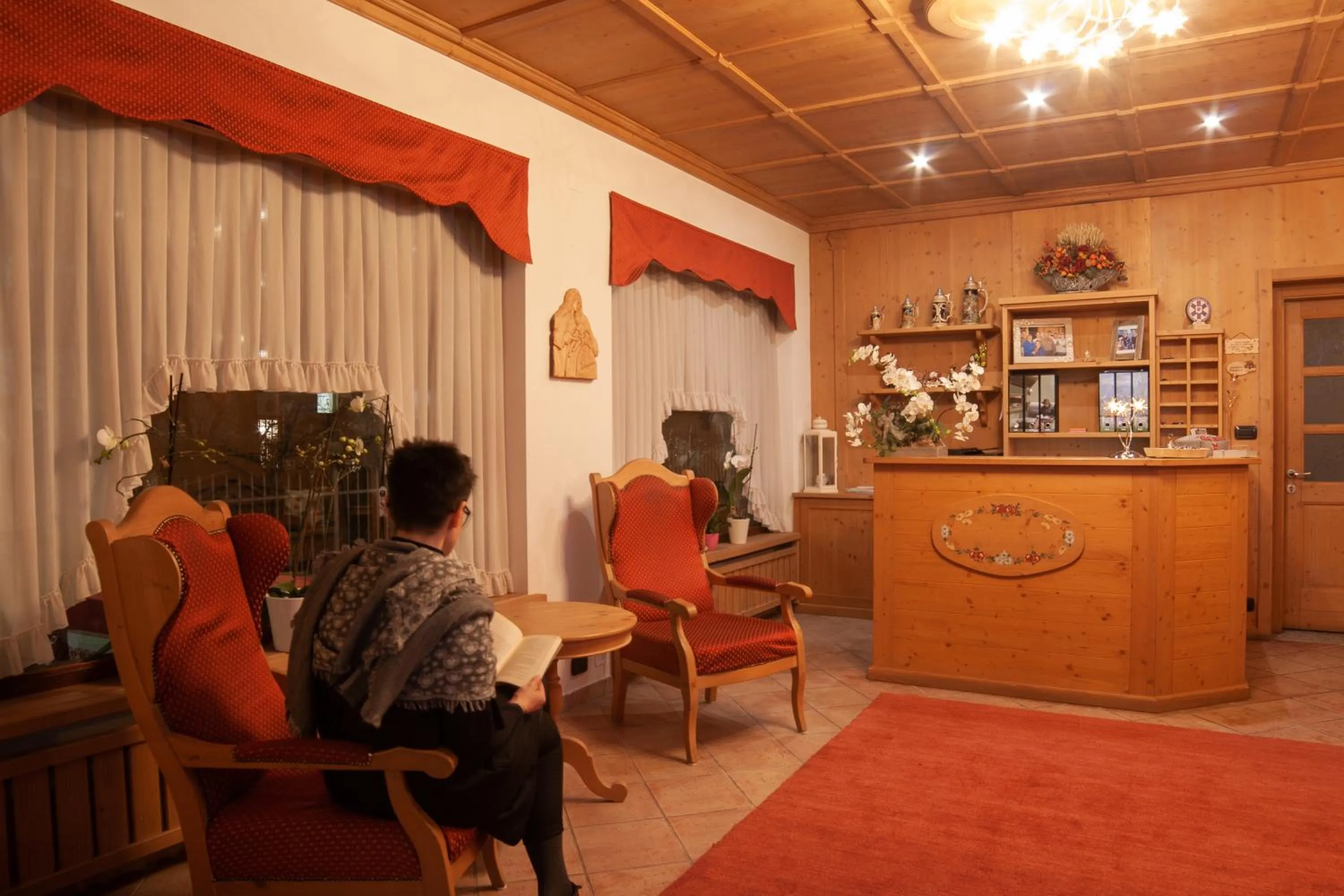 Lobby or reception in Villa Lucin