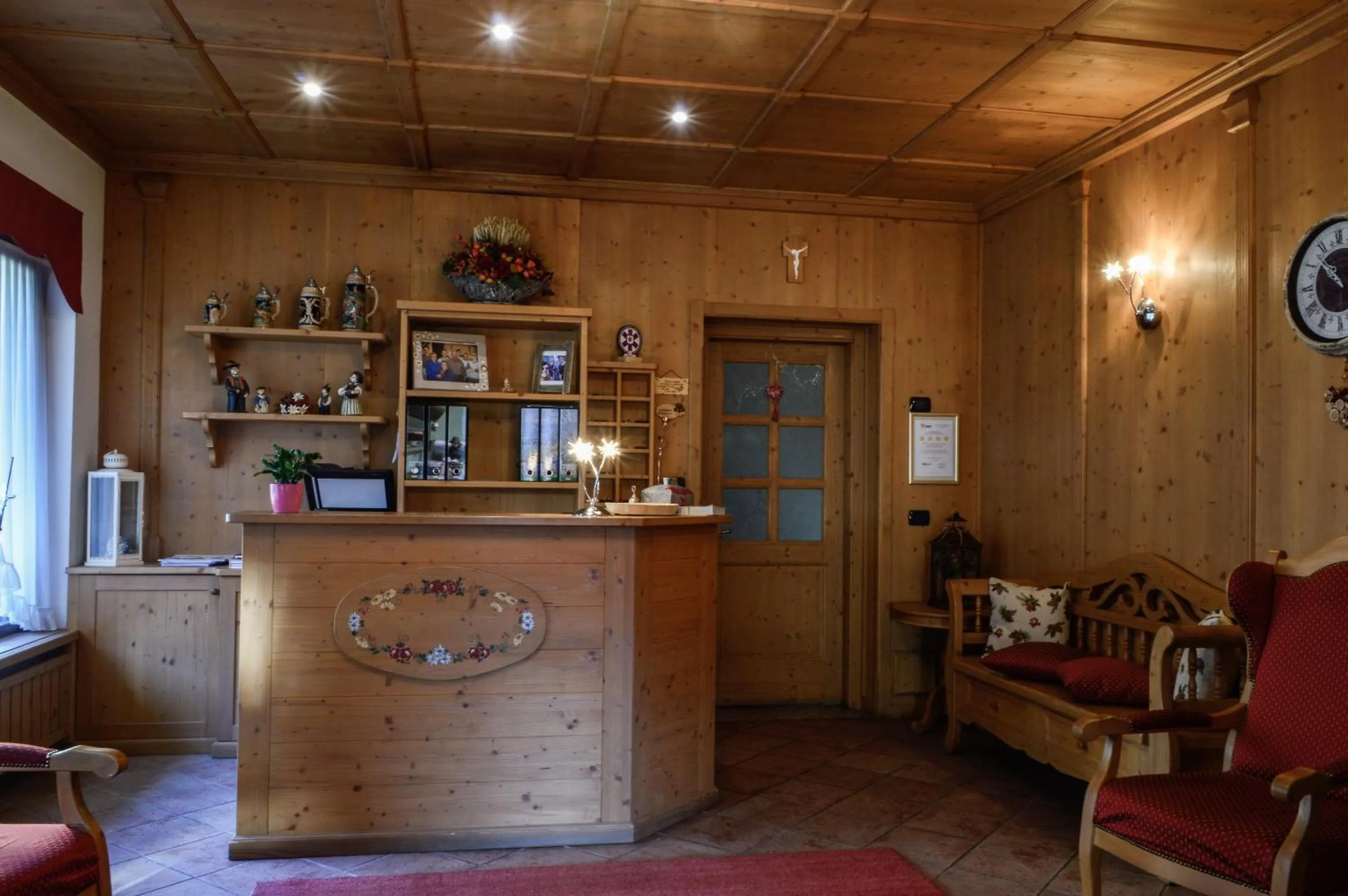 Lobby or reception in Villa Lucin