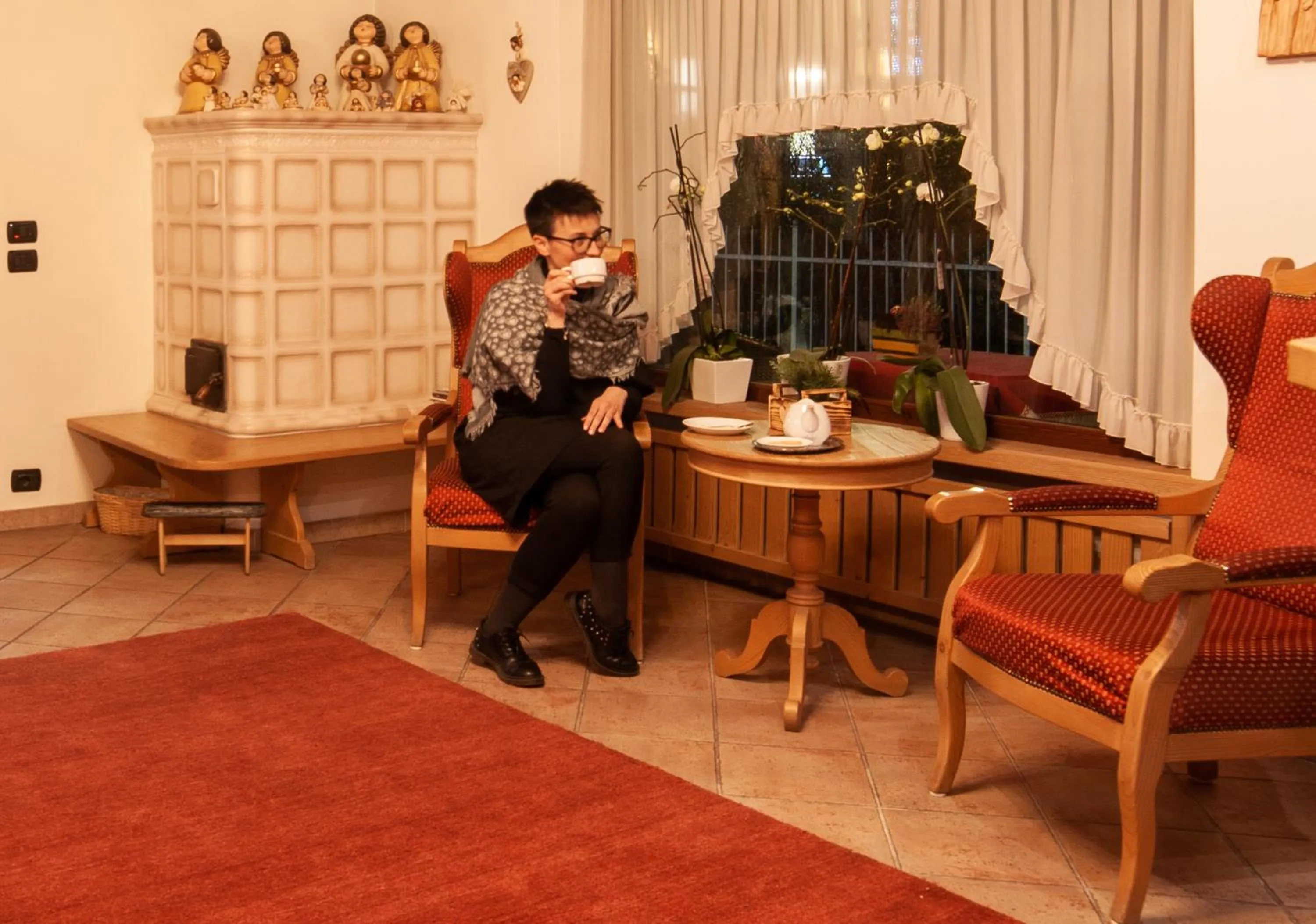 People in Villa Lucin