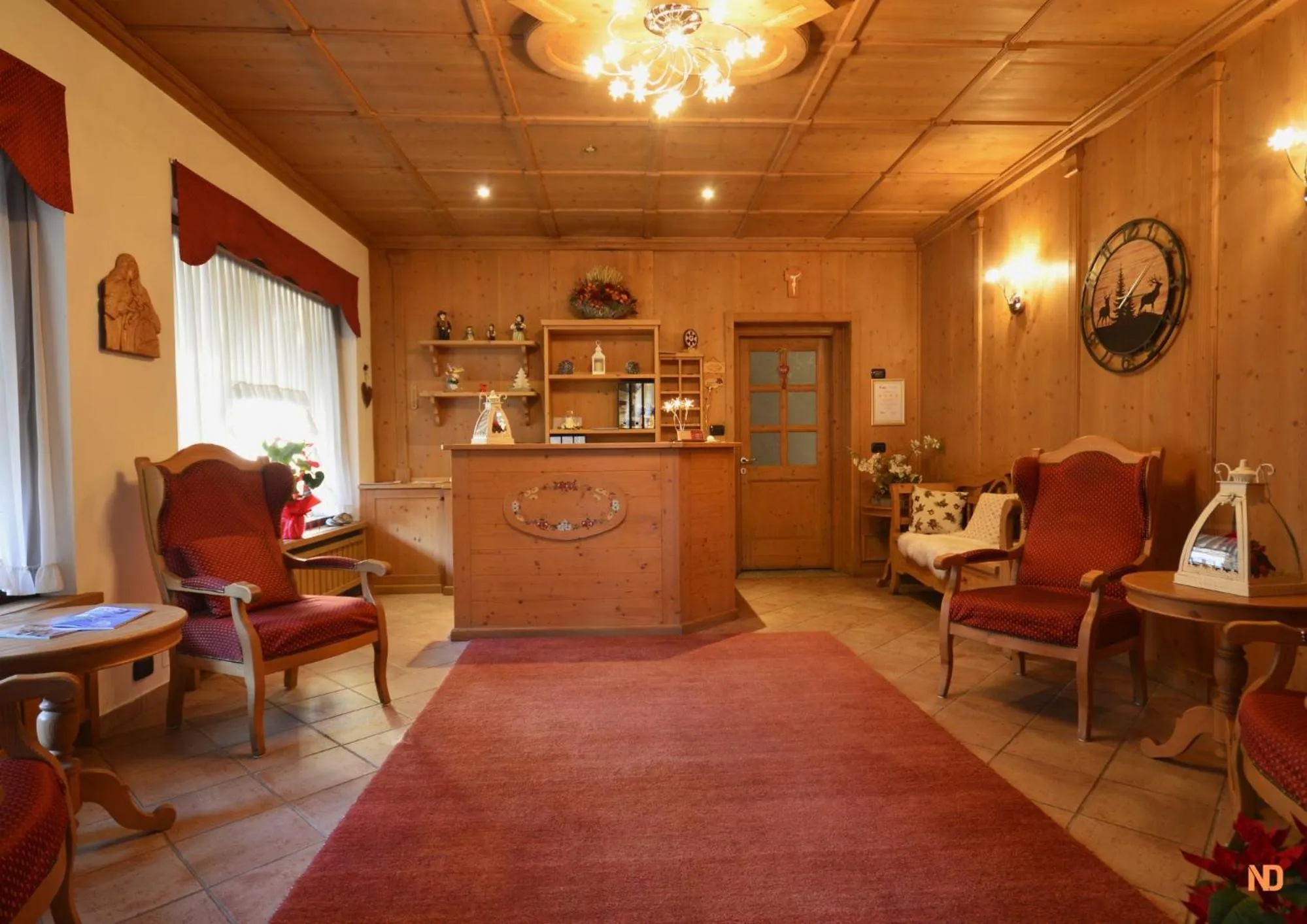 Lobby or reception in Villa Lucin