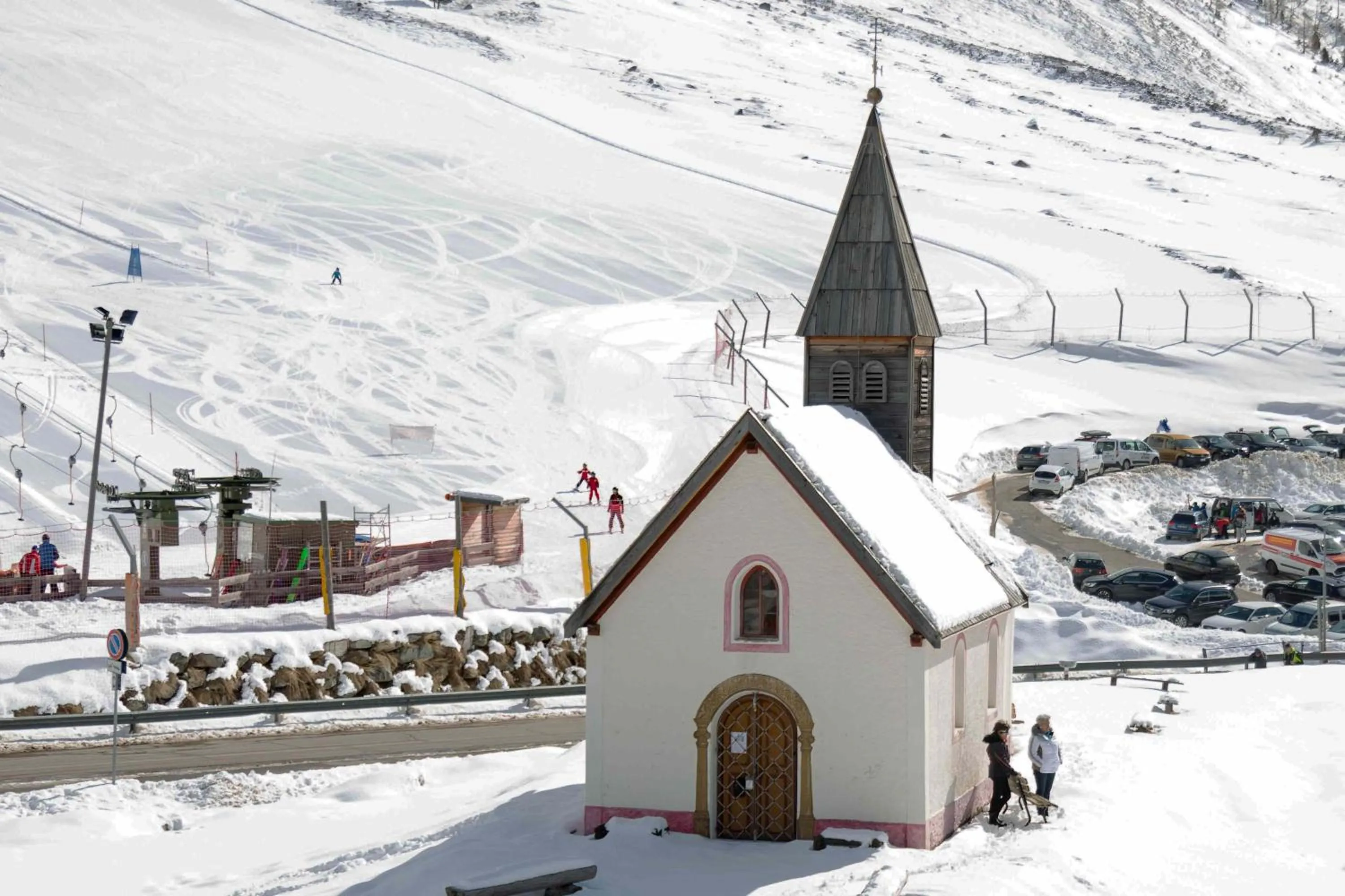 Natural landscape in Sporthotel Kurzras