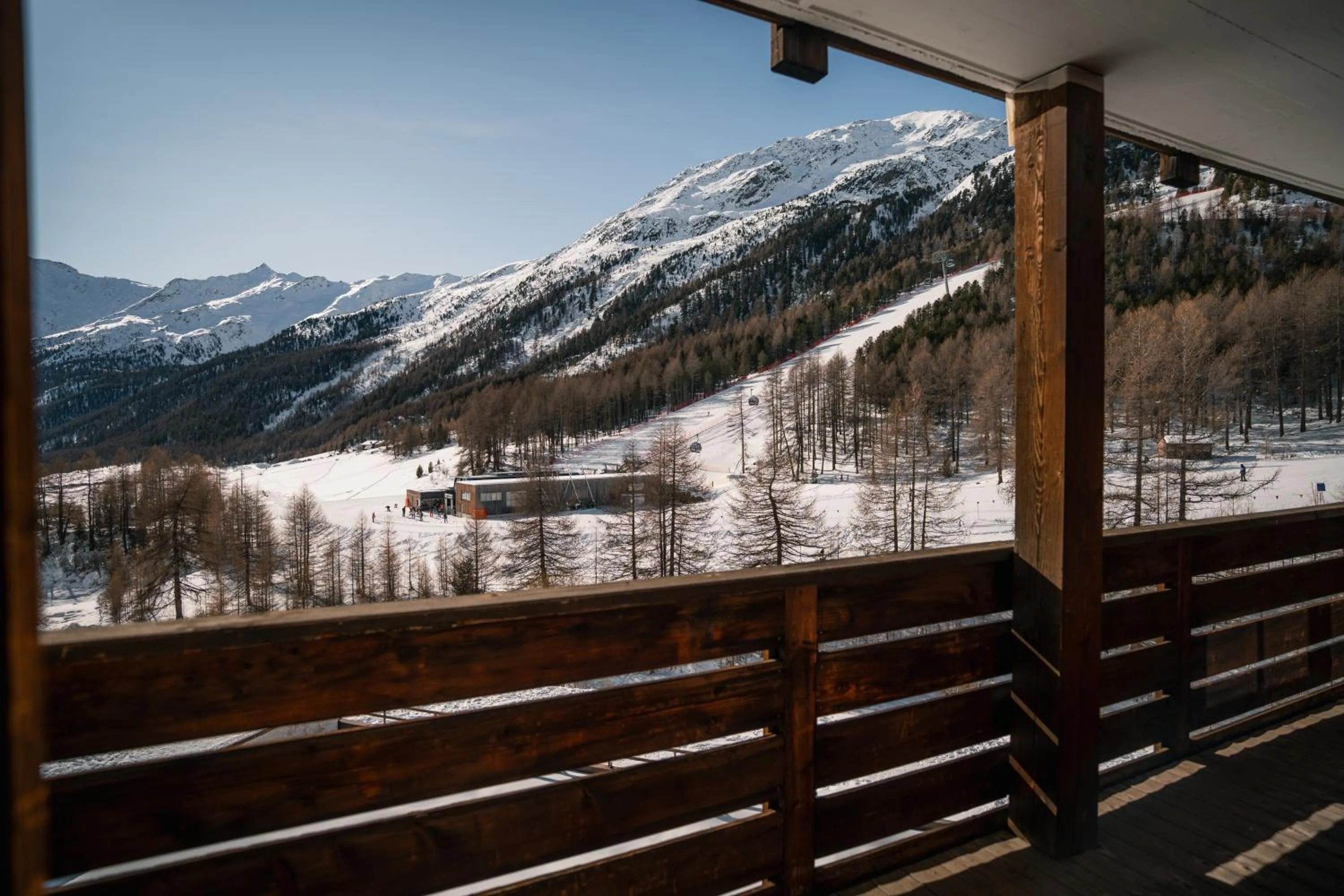 View (from property/room) in Sporthotel Kurzras