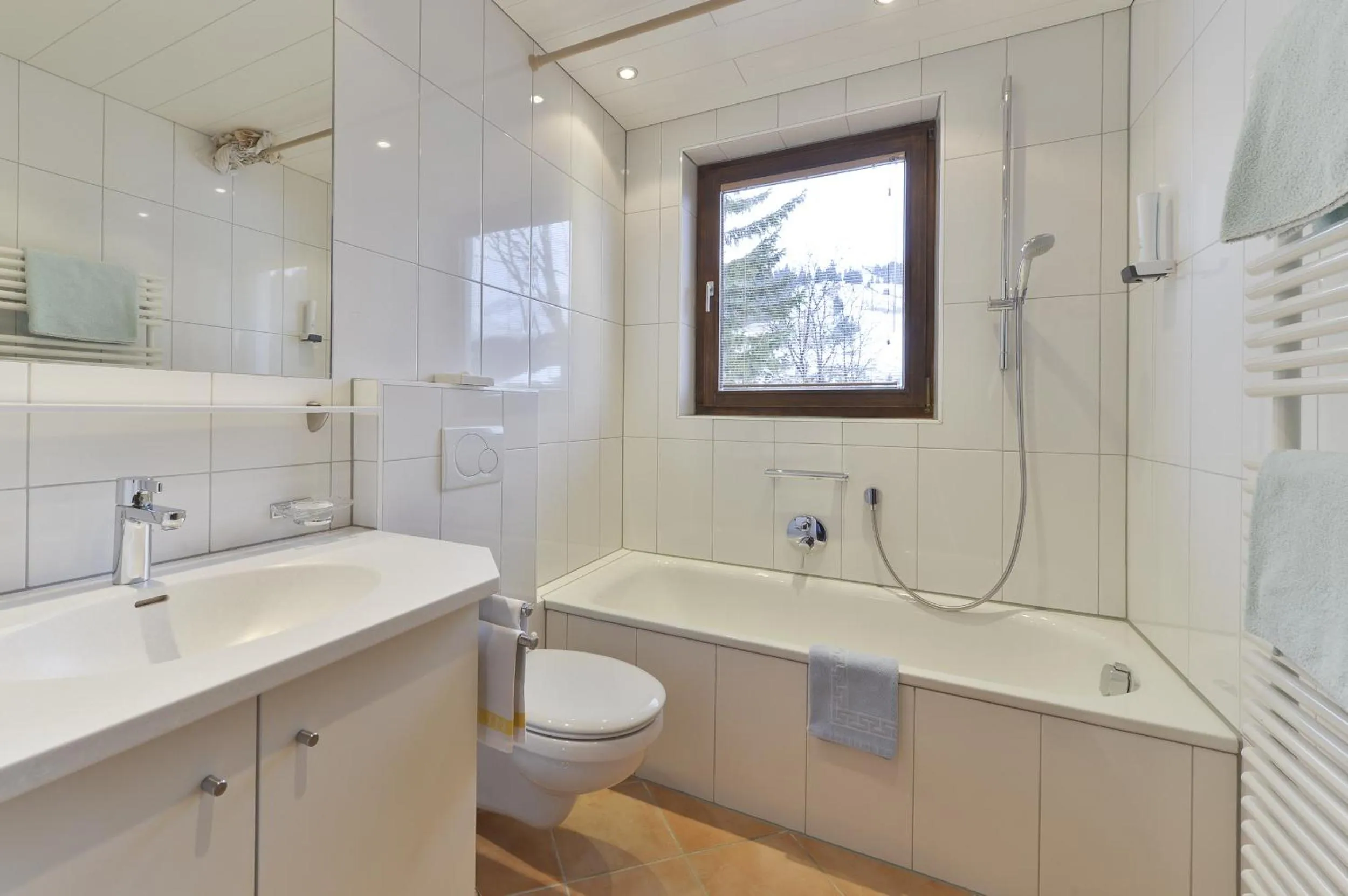 Bathroom in Hotel Bergheim