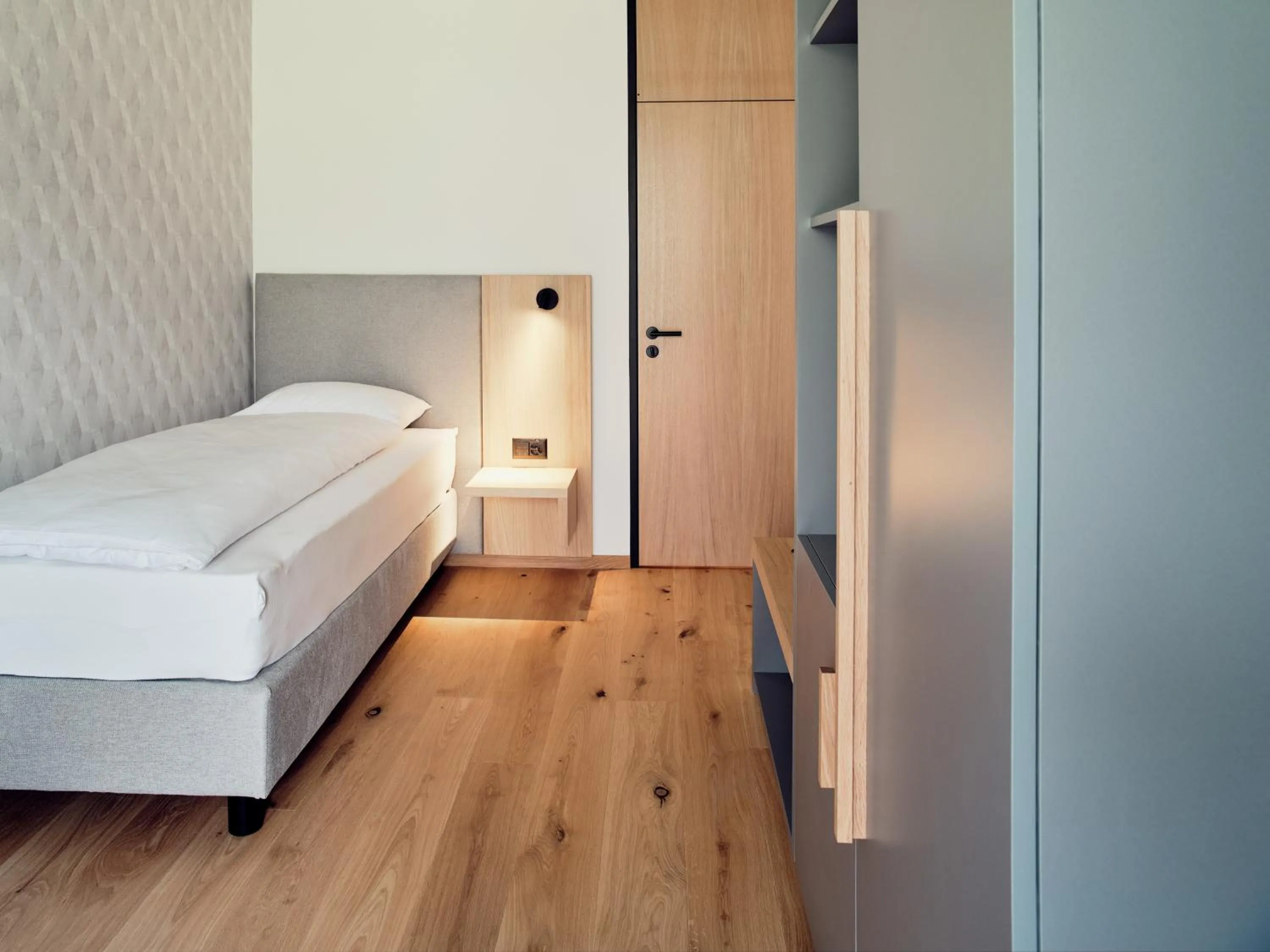 Bedroom, Bed in Hotel Neu-Schönstatt