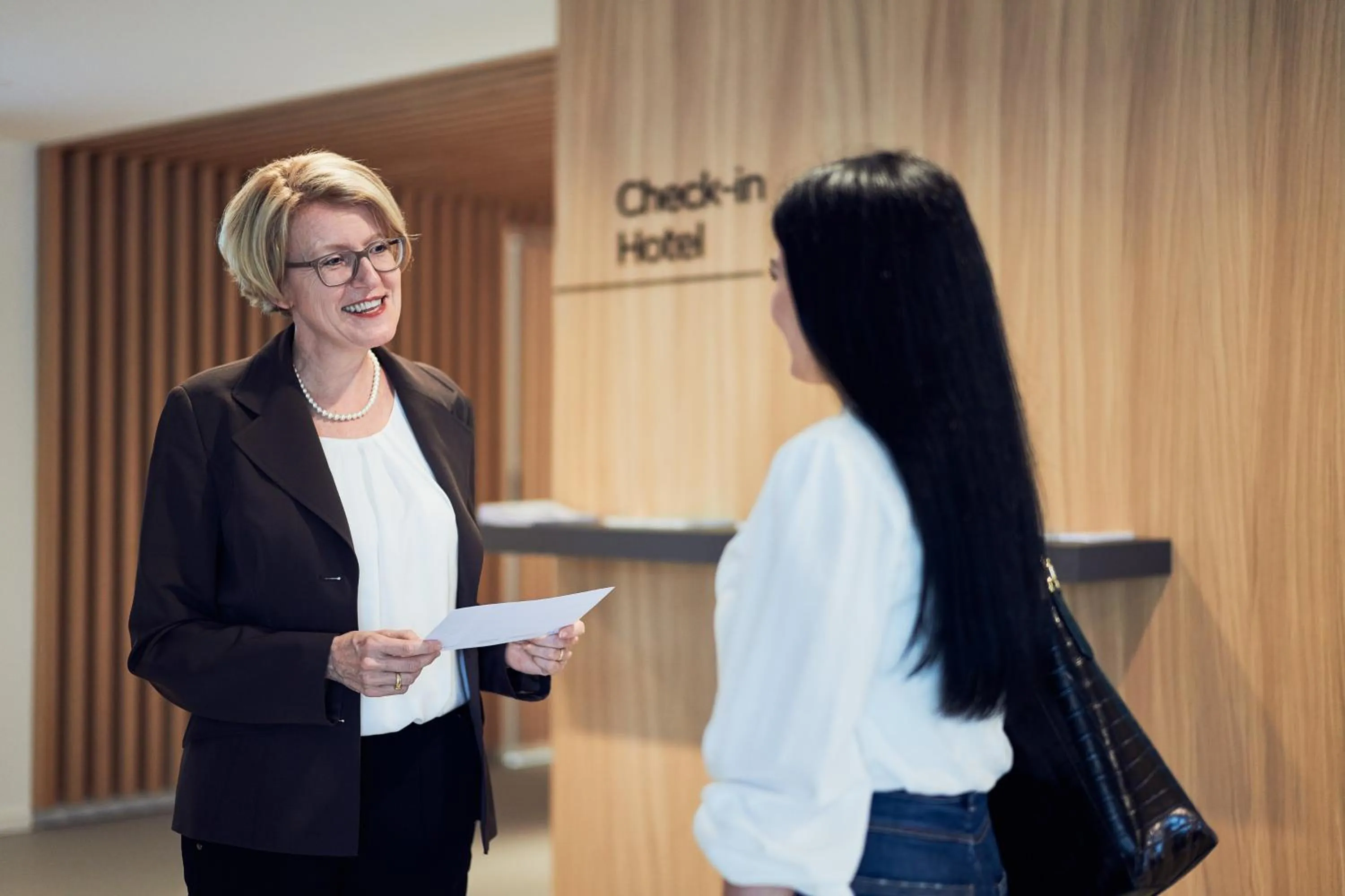 Lobby or reception in Hotel Neu-Schönstatt