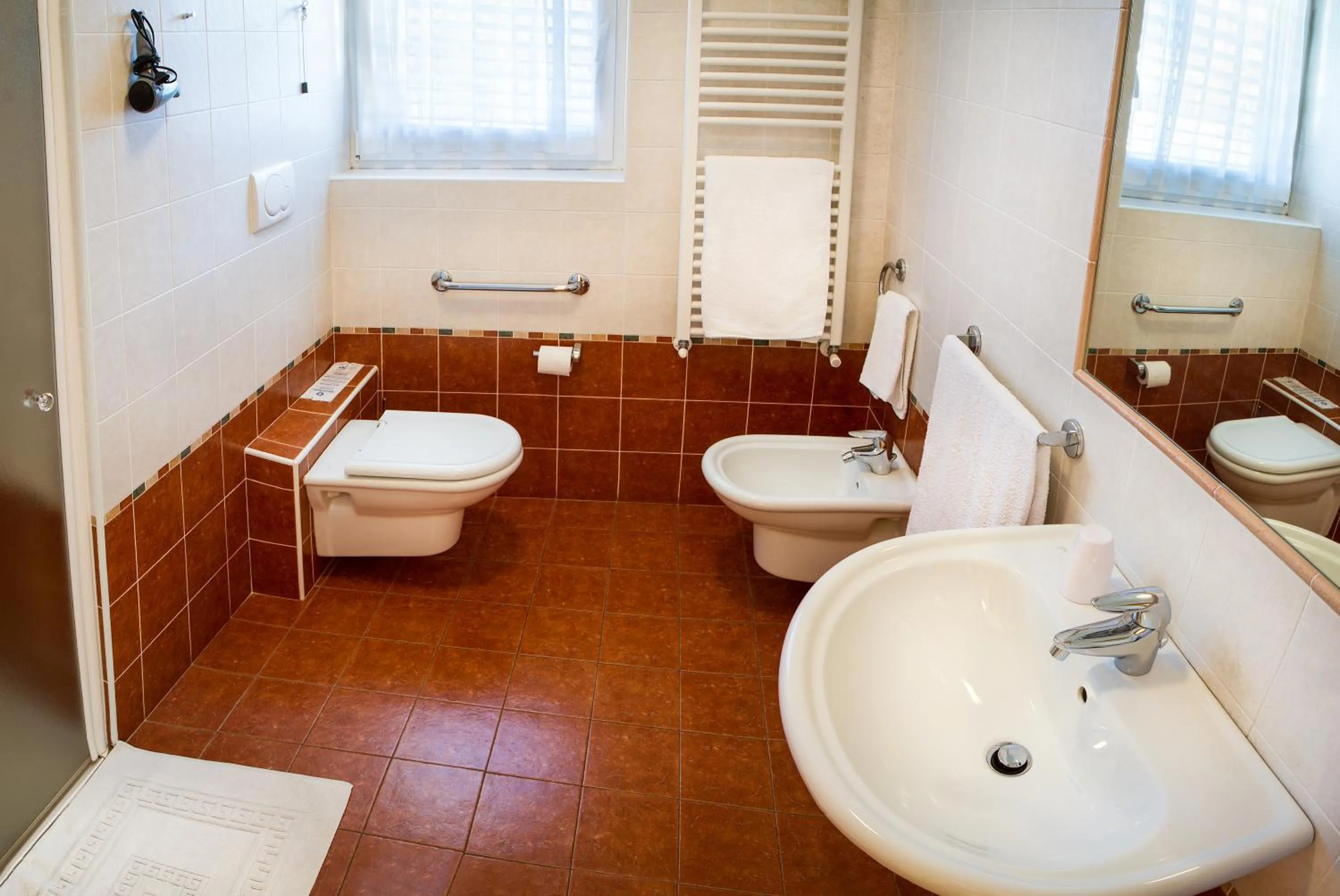 Bathroom in Agritur Val d'Adige