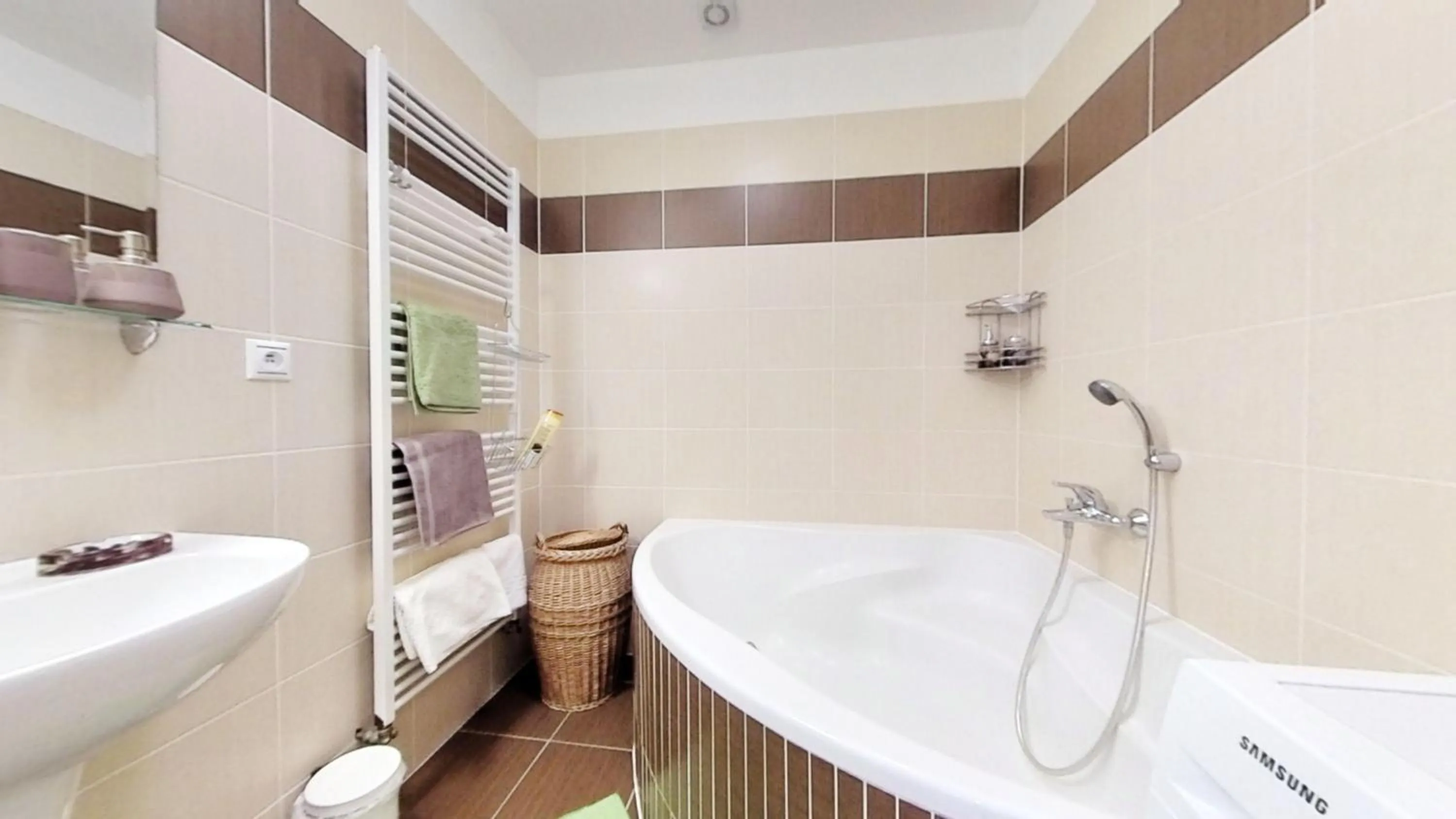 Bathroom in Central Apartmany Biela street